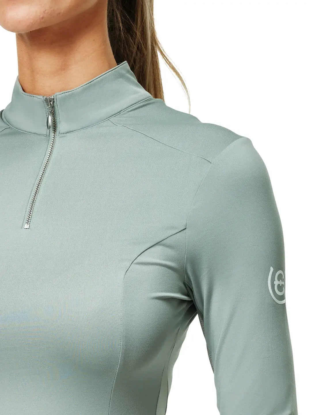 Equestrian Stockholm Air Breeze Sunshirt - Mint green