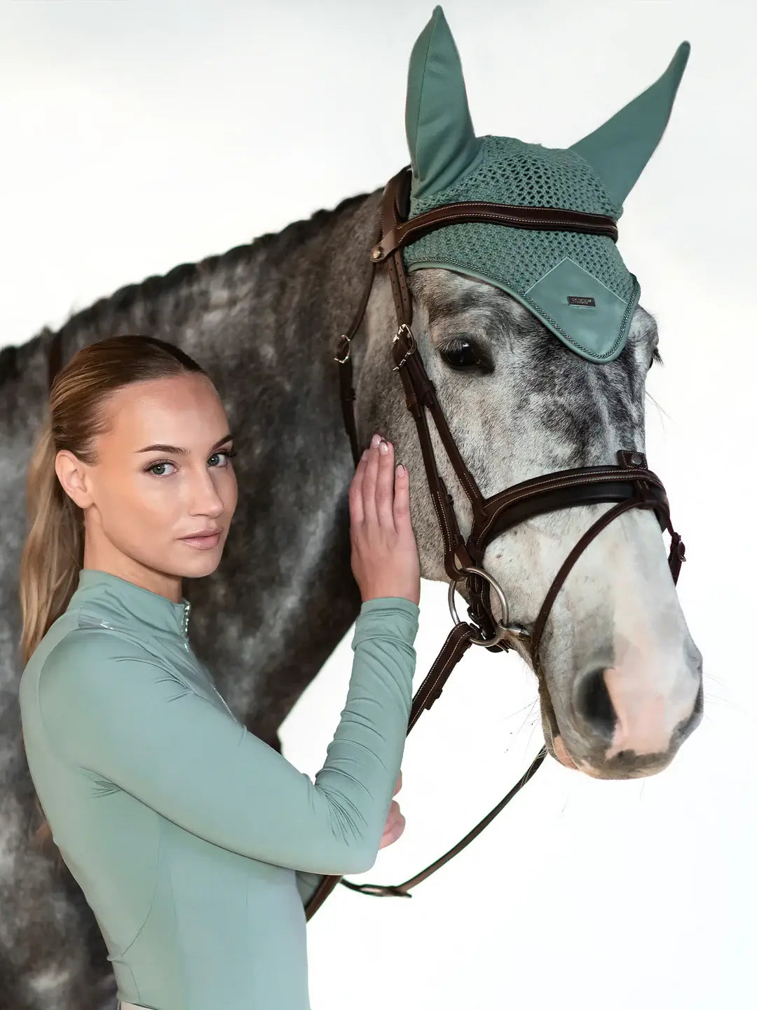 Equestrian Stockholm Air Breeze Sunshirt - Mint green