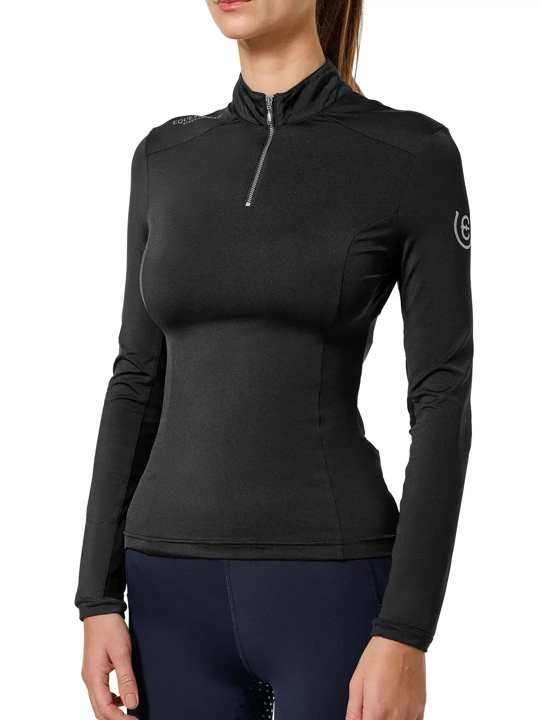 Equestrian Stockholm Air Breeze Sunshirt - Black Edition