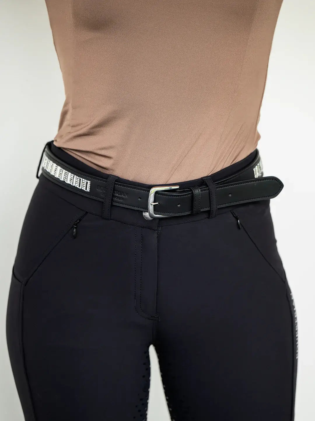 Equestrian Stockholm Skärp Contest - Black Thin