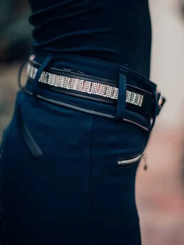 Equestrian Stockholm Skärp Contest - Black Thin