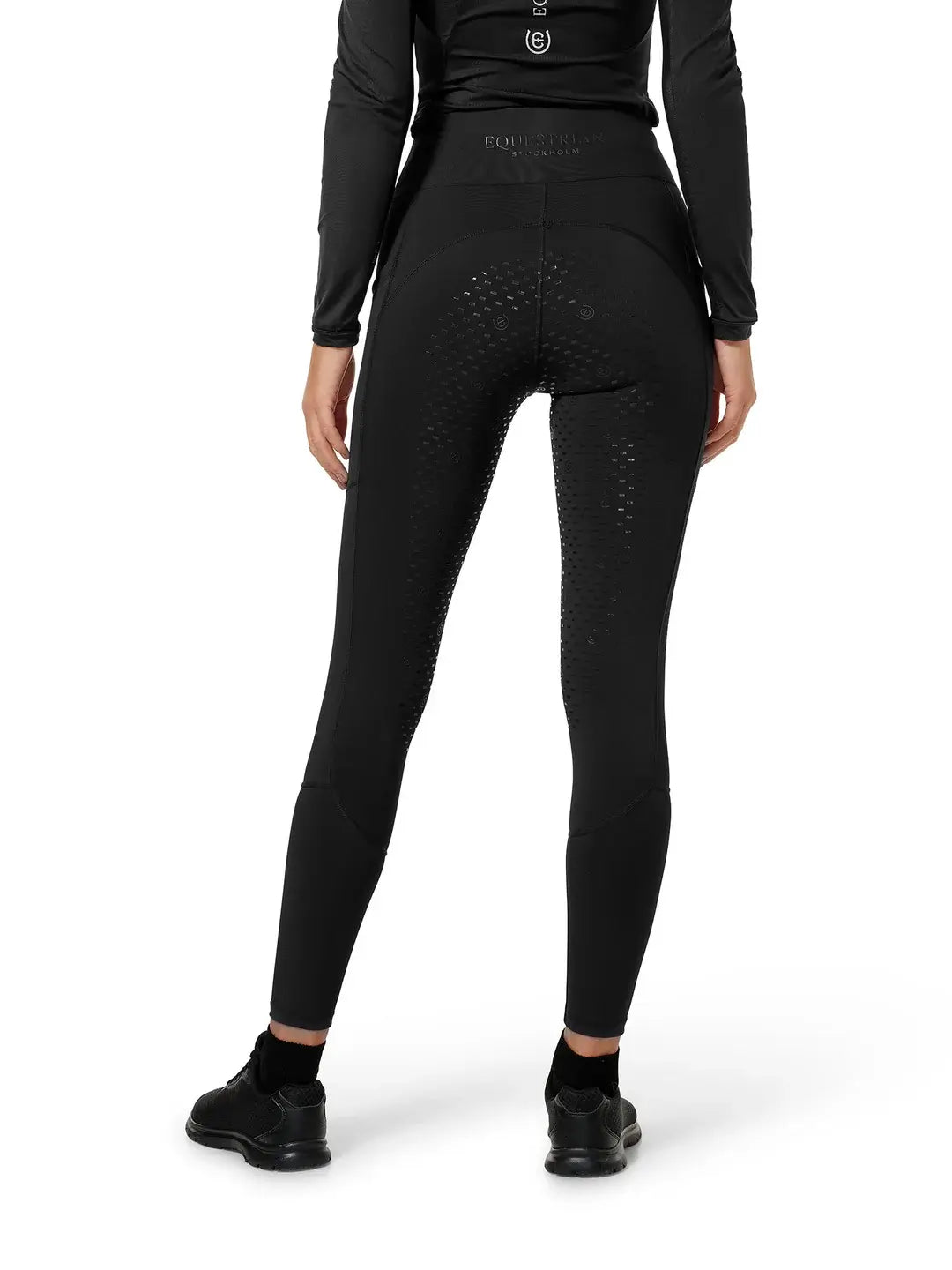 Equestrian Stockholm Ridtights Dressage Movement - All Black