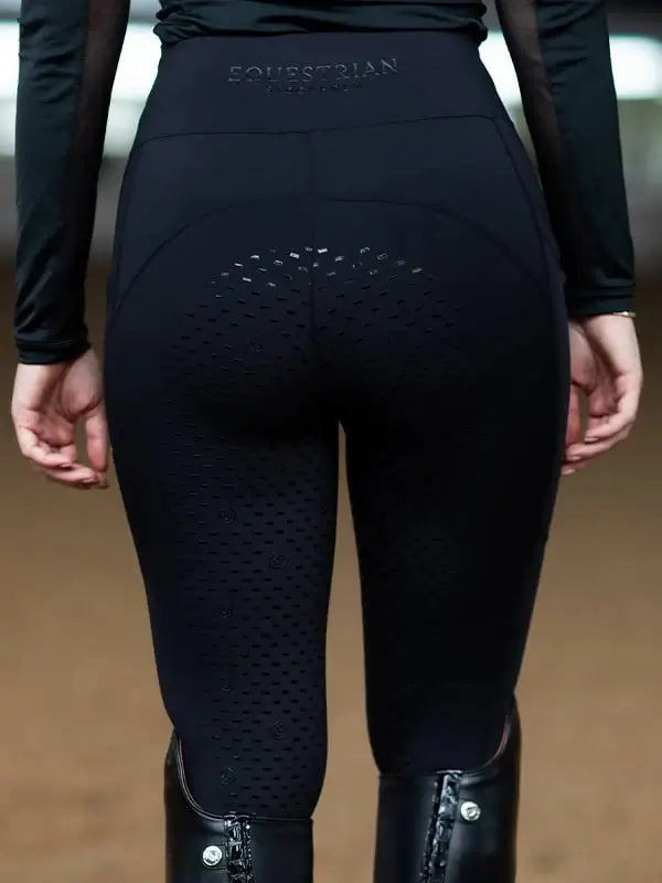 Equestrian Stockholm Ridtights Dressage Movement - All Black