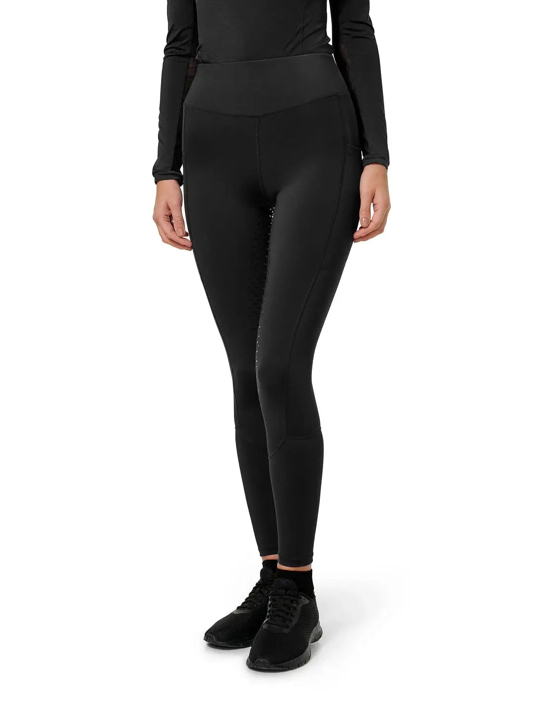 Equestrian Stockholm Ridtights Dressage Movement - All Black