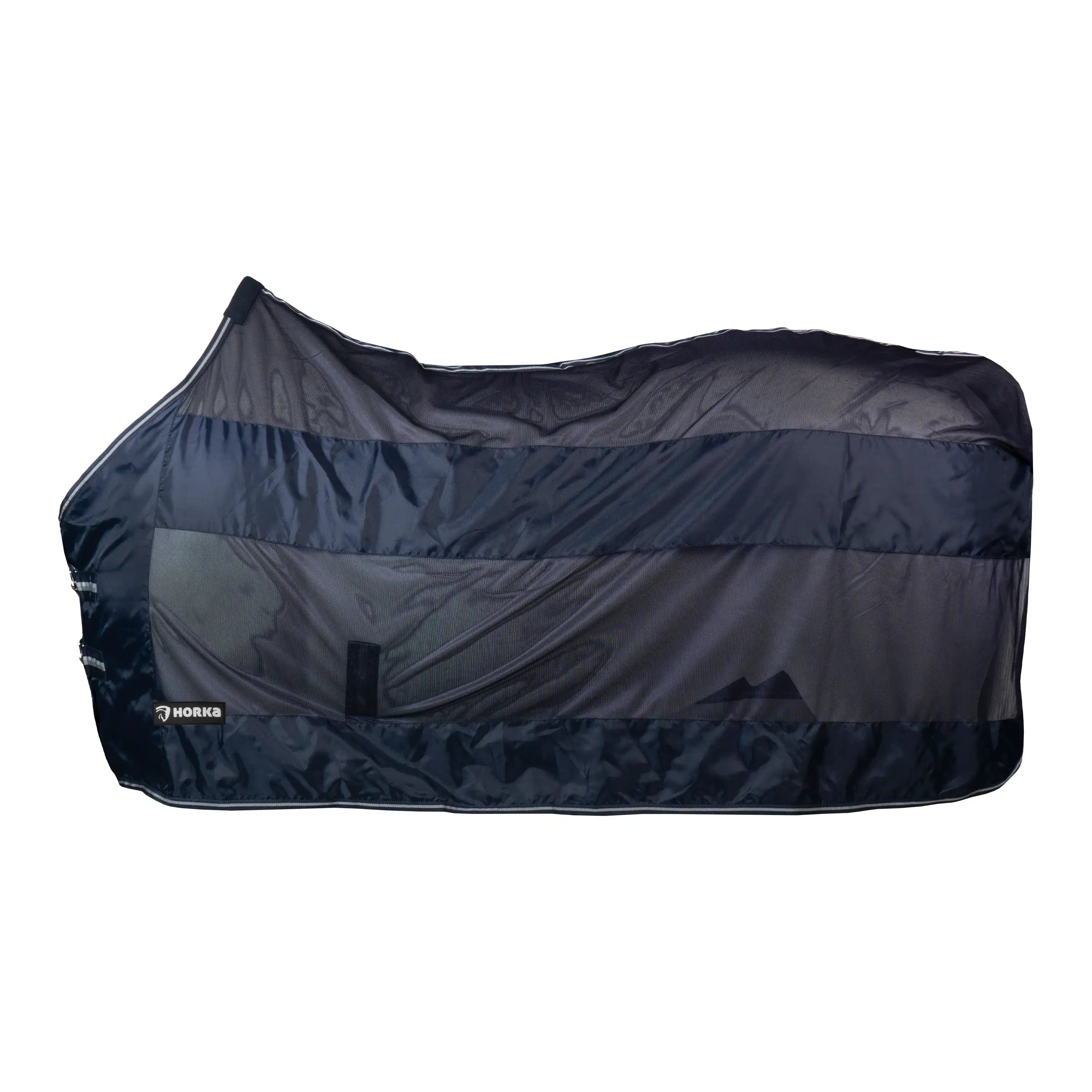 Horka Anpassningsbart flugtäcke - Marinblå/Svart