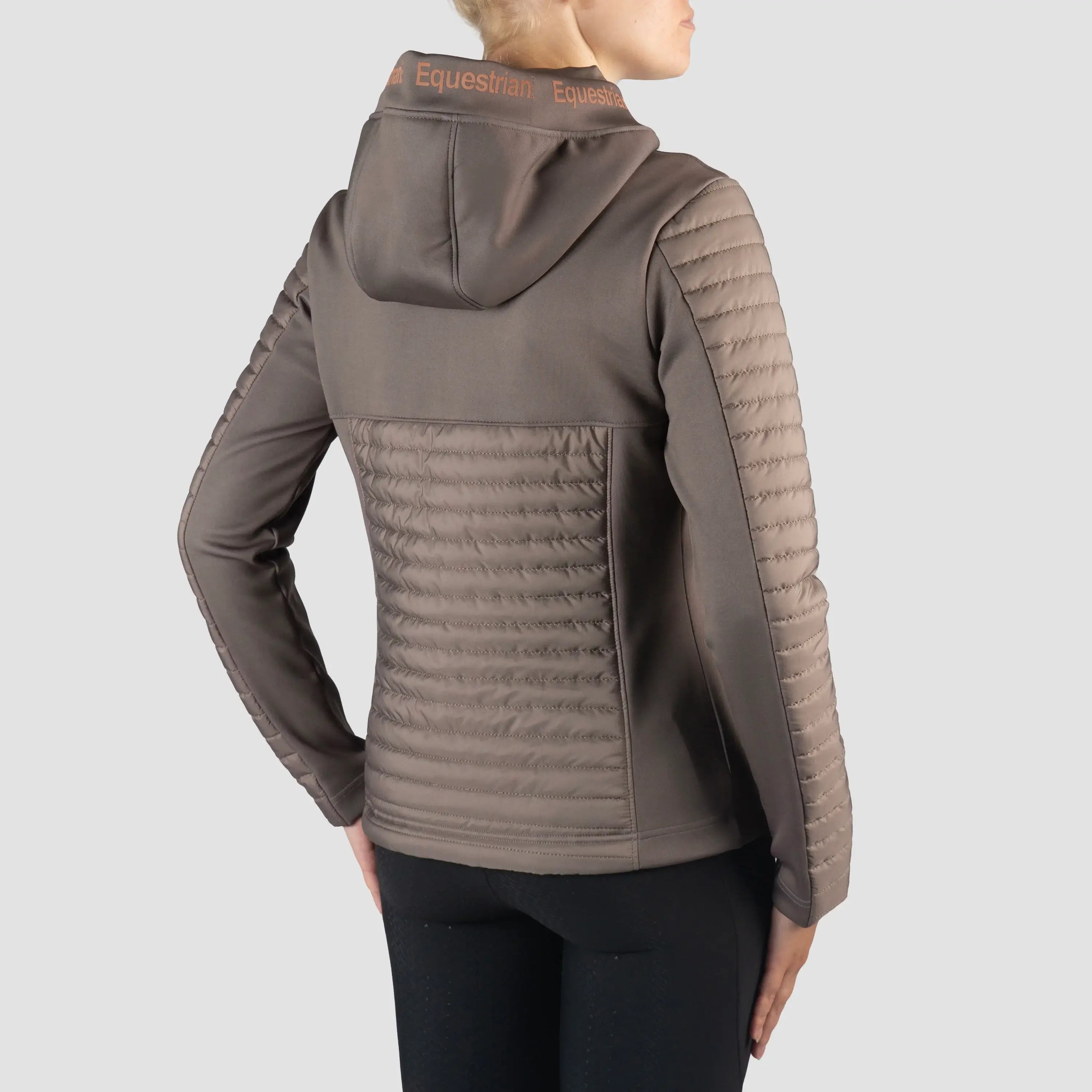 Horka Equestrian Pro pufferjacka Magnificent - Coffeee