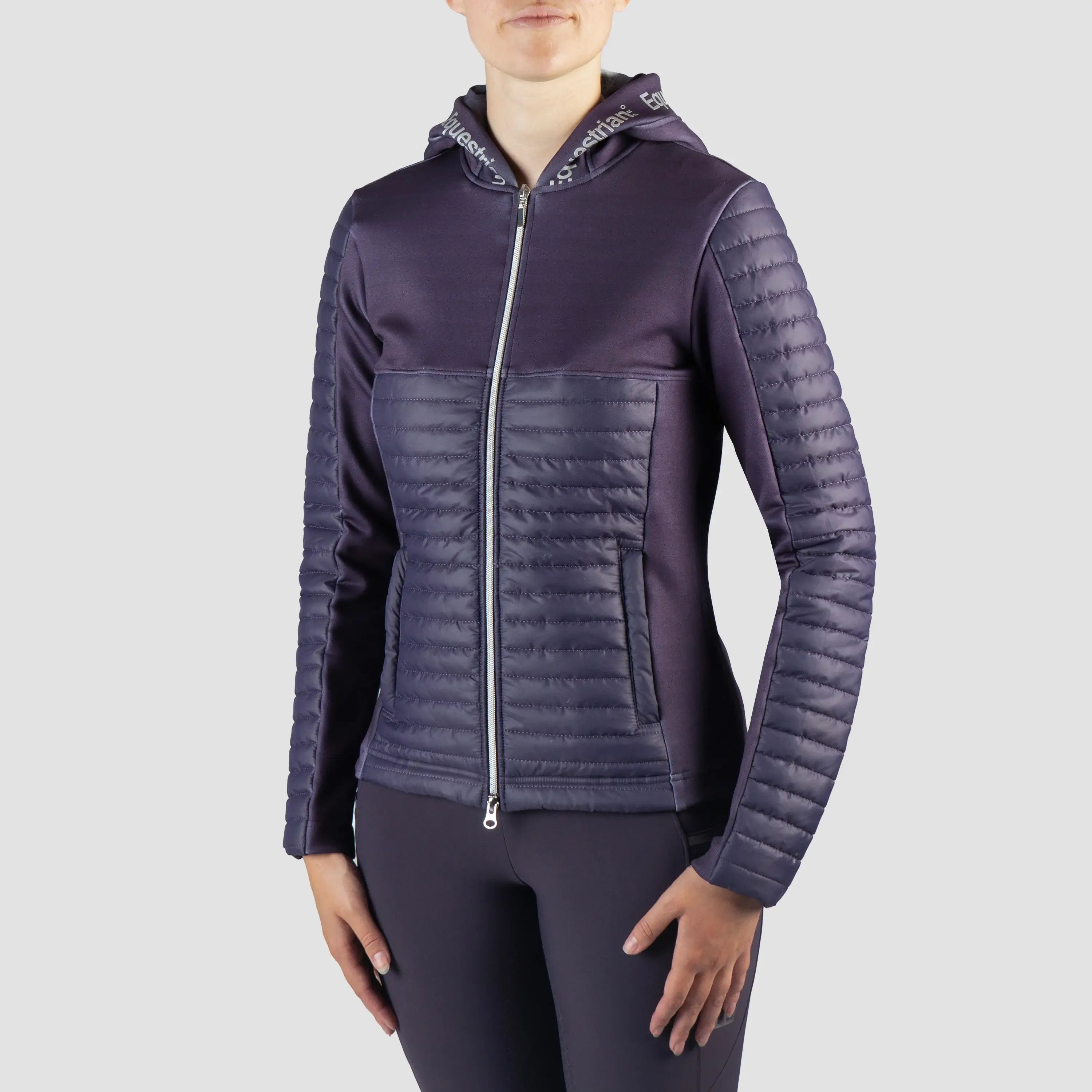 Horka Equestrian Pro pufferjacka Magnificent - Lila