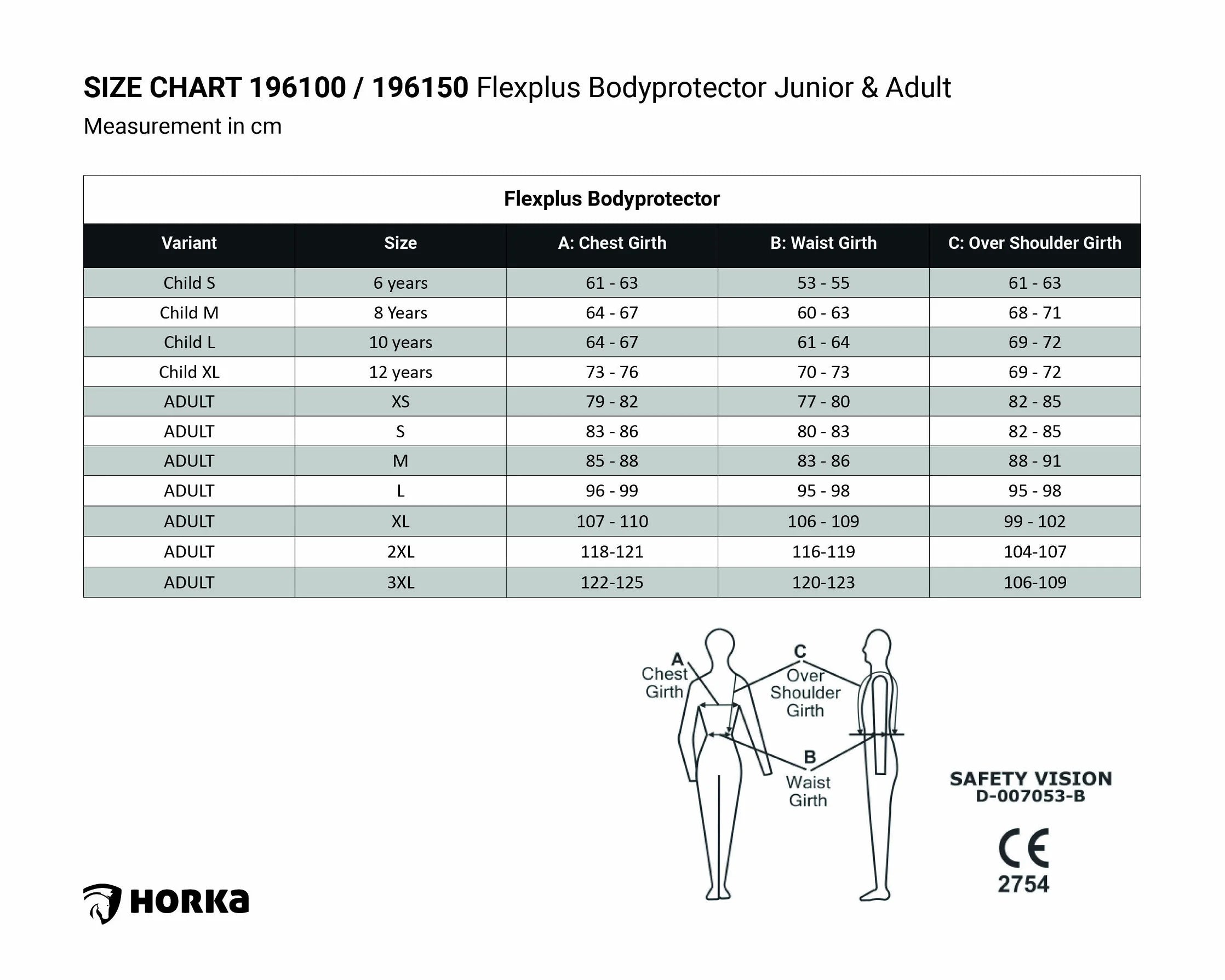 Horka Säkerhetsväst Flexplus - Kamouflage