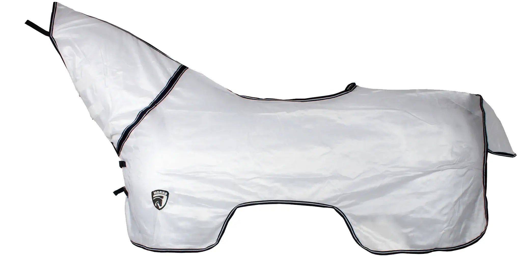 Horka Flugtäcke med hals (under ridning) - Vit