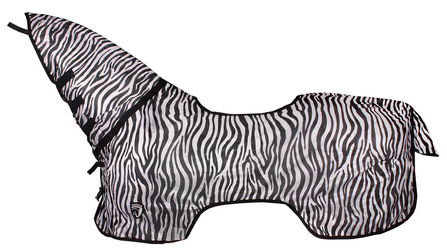 Horka Flugtäcke med hals (under ridning) - Zebra