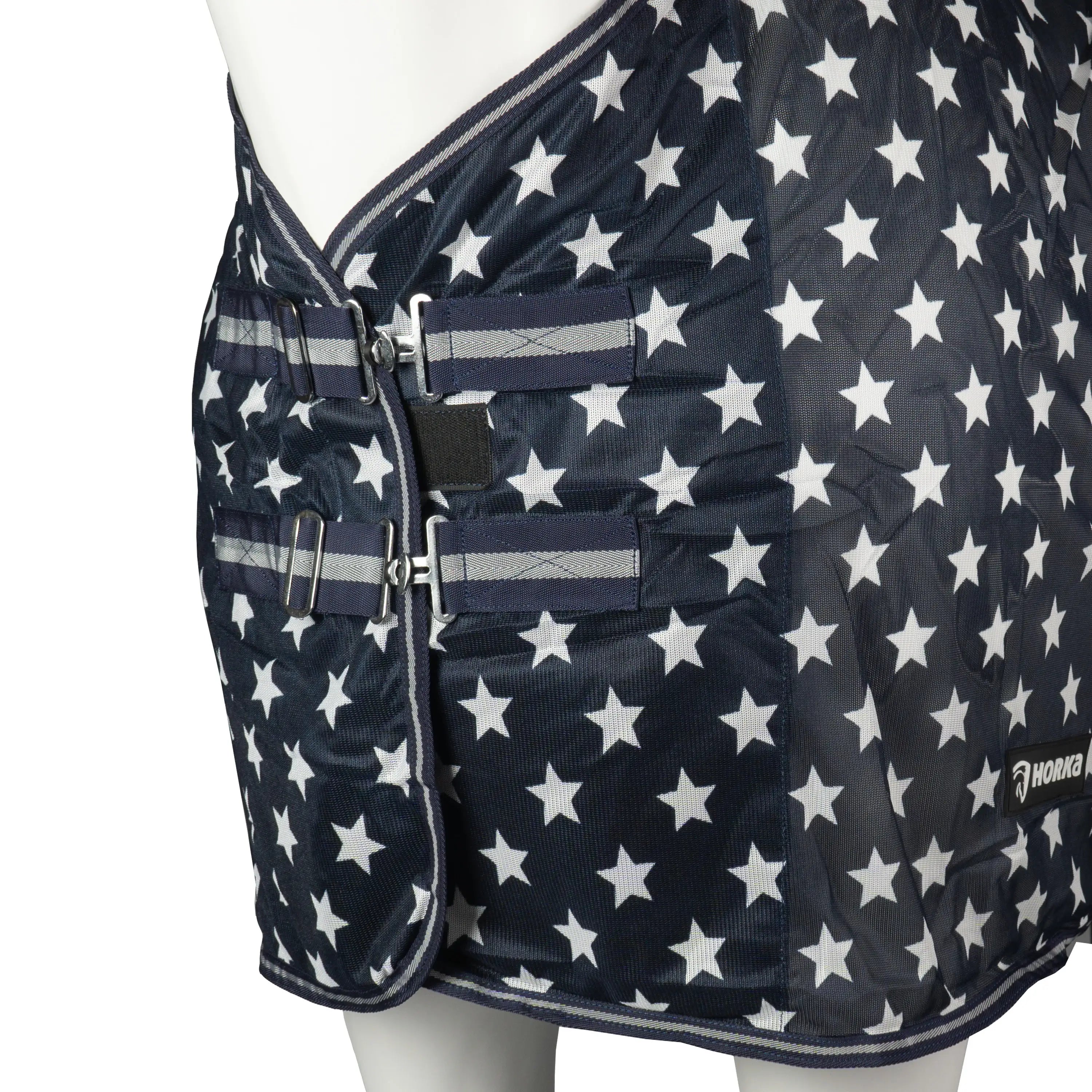 Horka Flugtäcke - Marinblå med Tryck