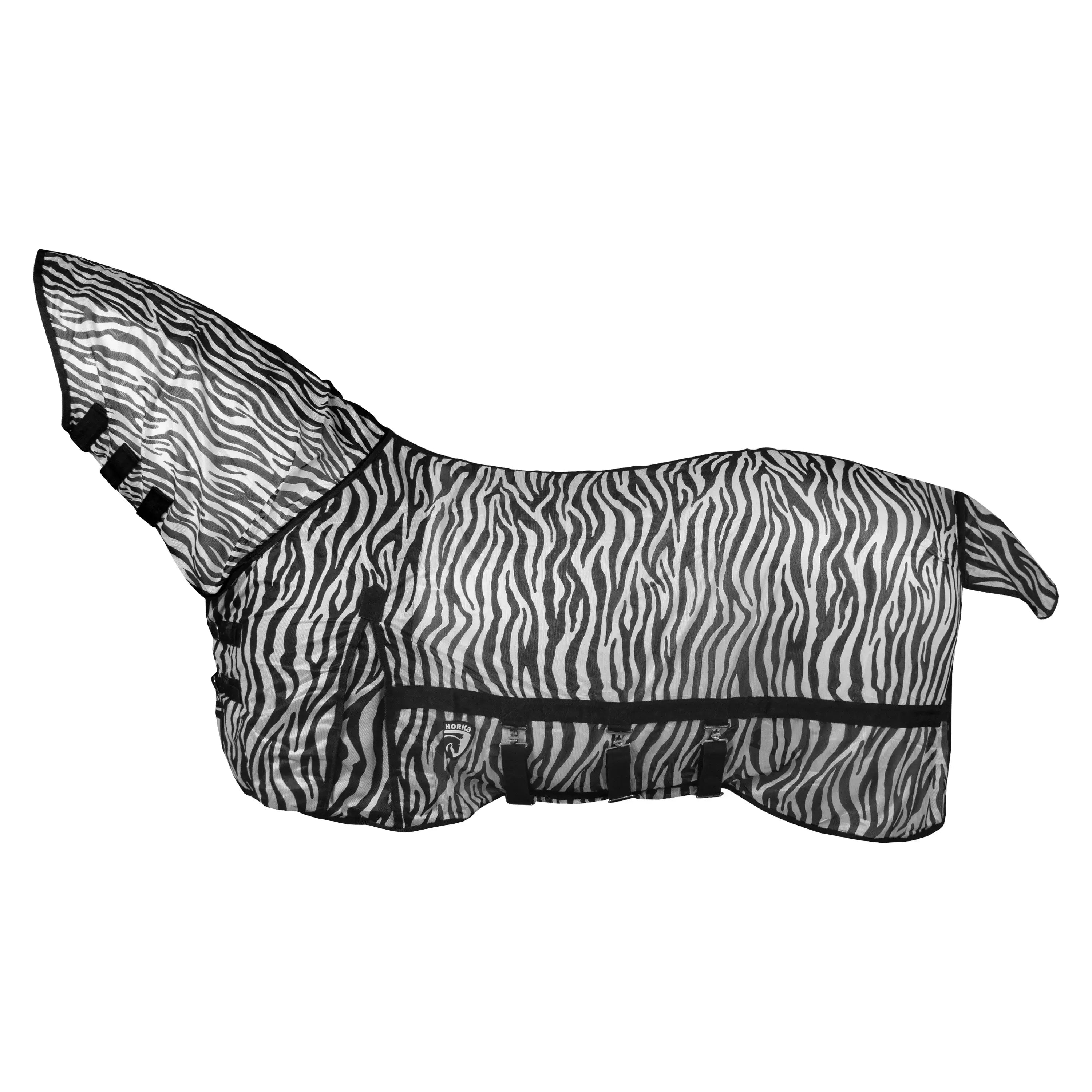 Horka Flugtäcke med hals - Zebra-mönster