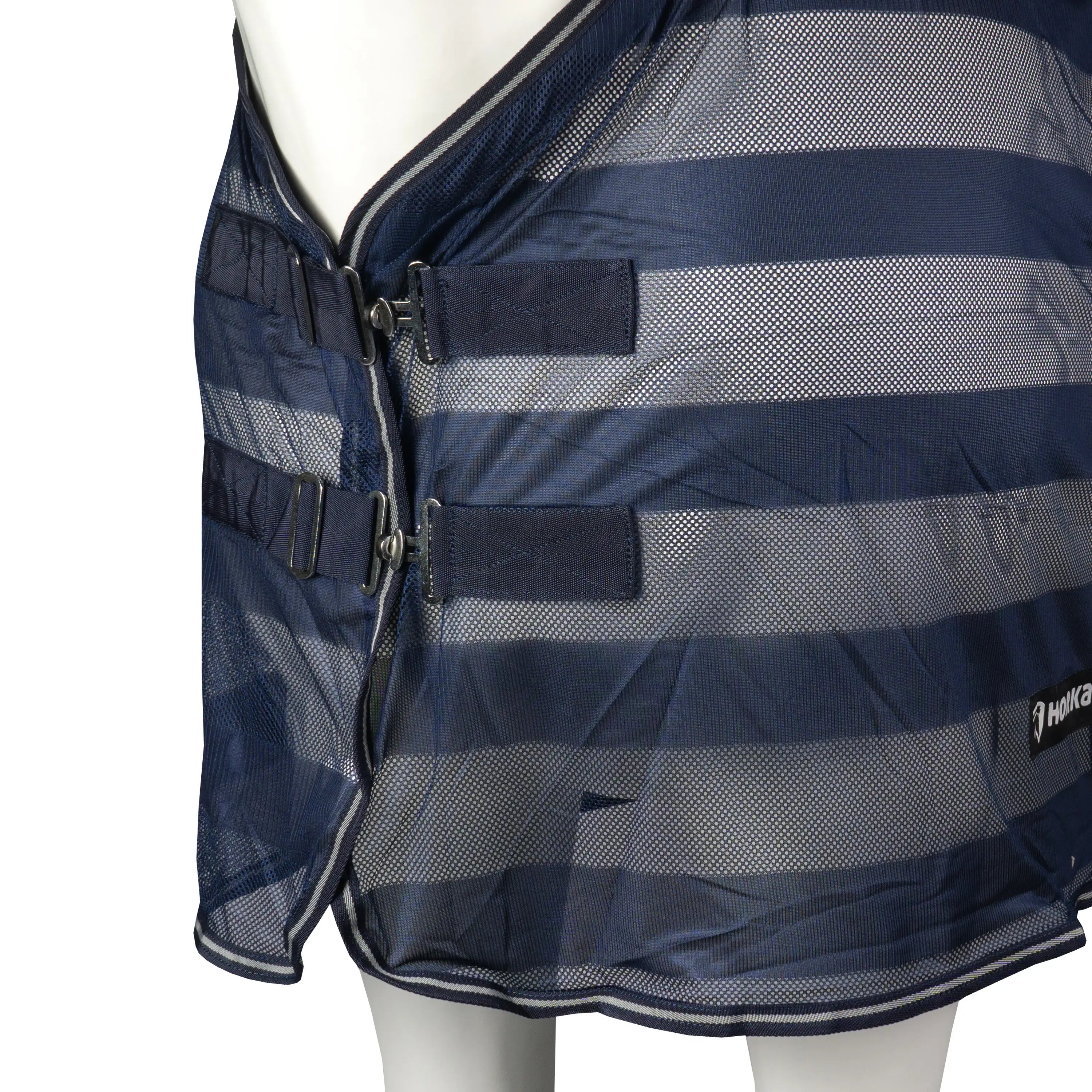 Horka Flugtäcke med ränder - Marinblå