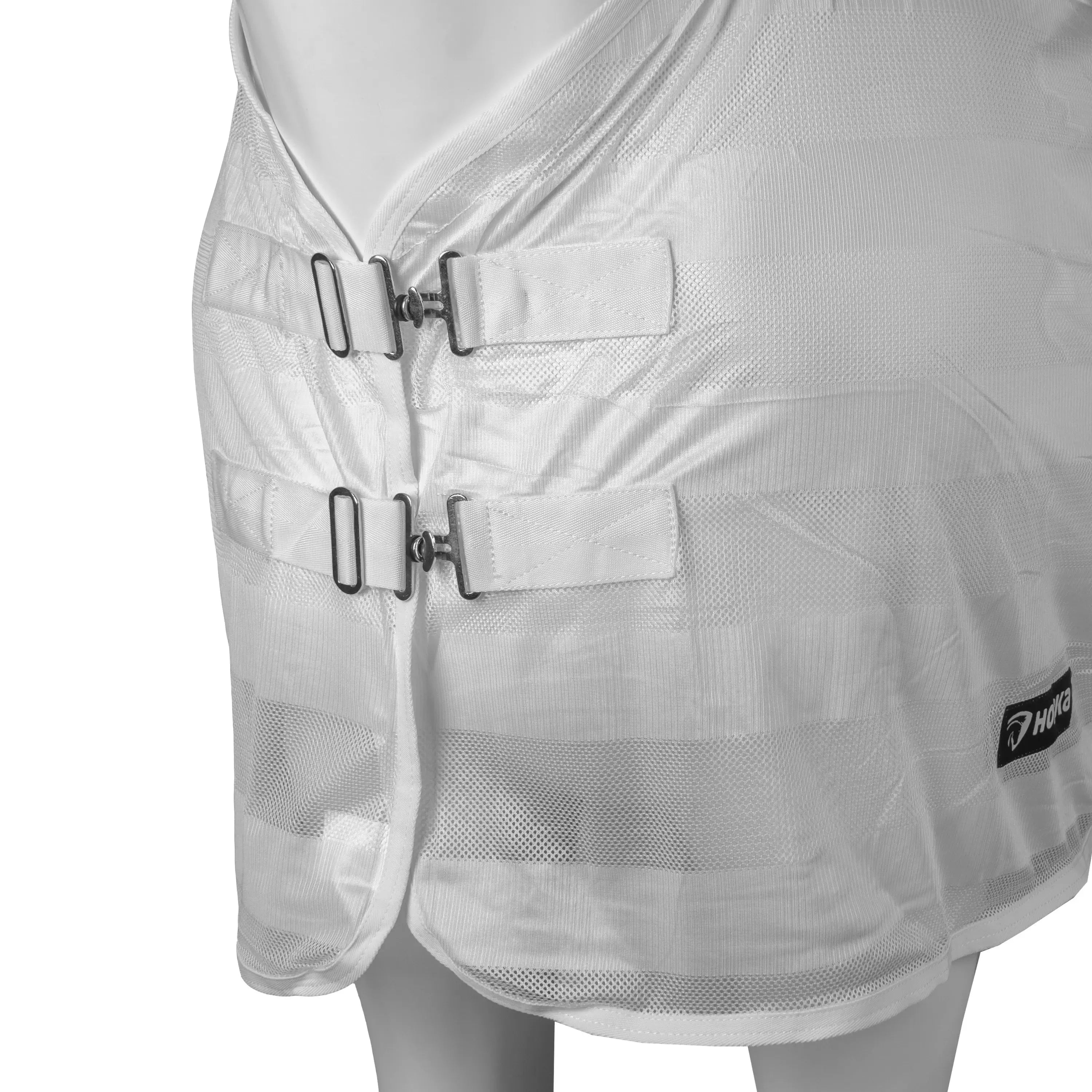 Horka Flugtäcke med ränder - Vit