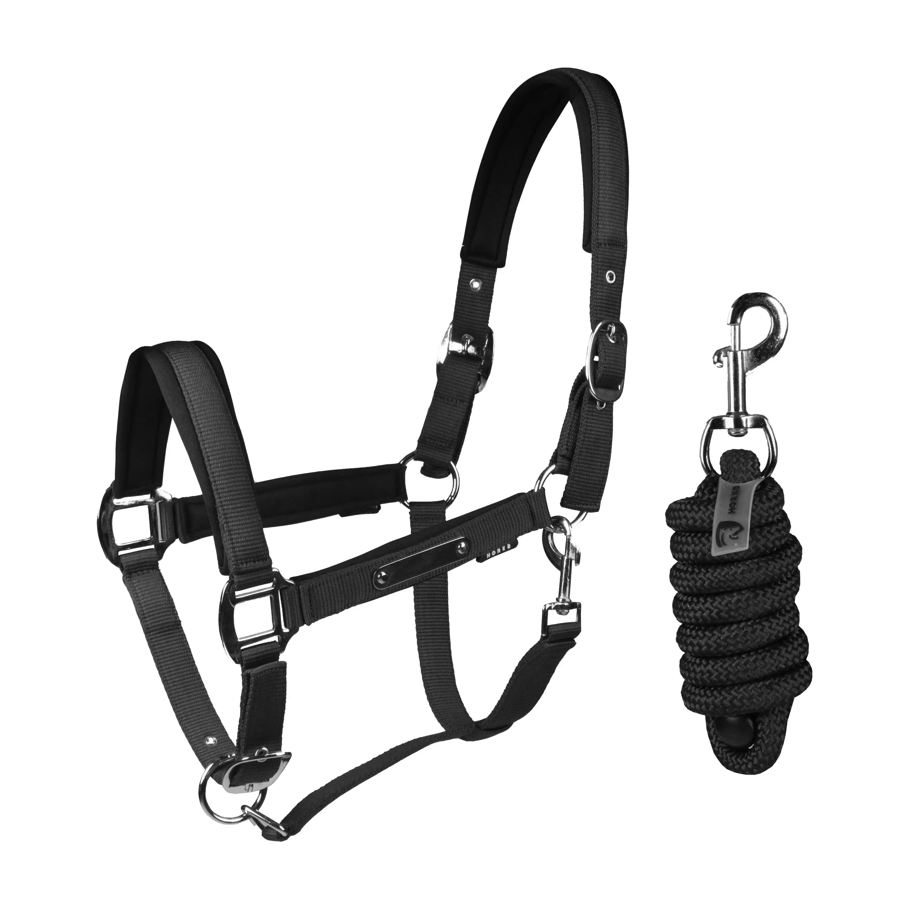 Horka Grimma & 200 cm grimskaft Classic Delight - Svart