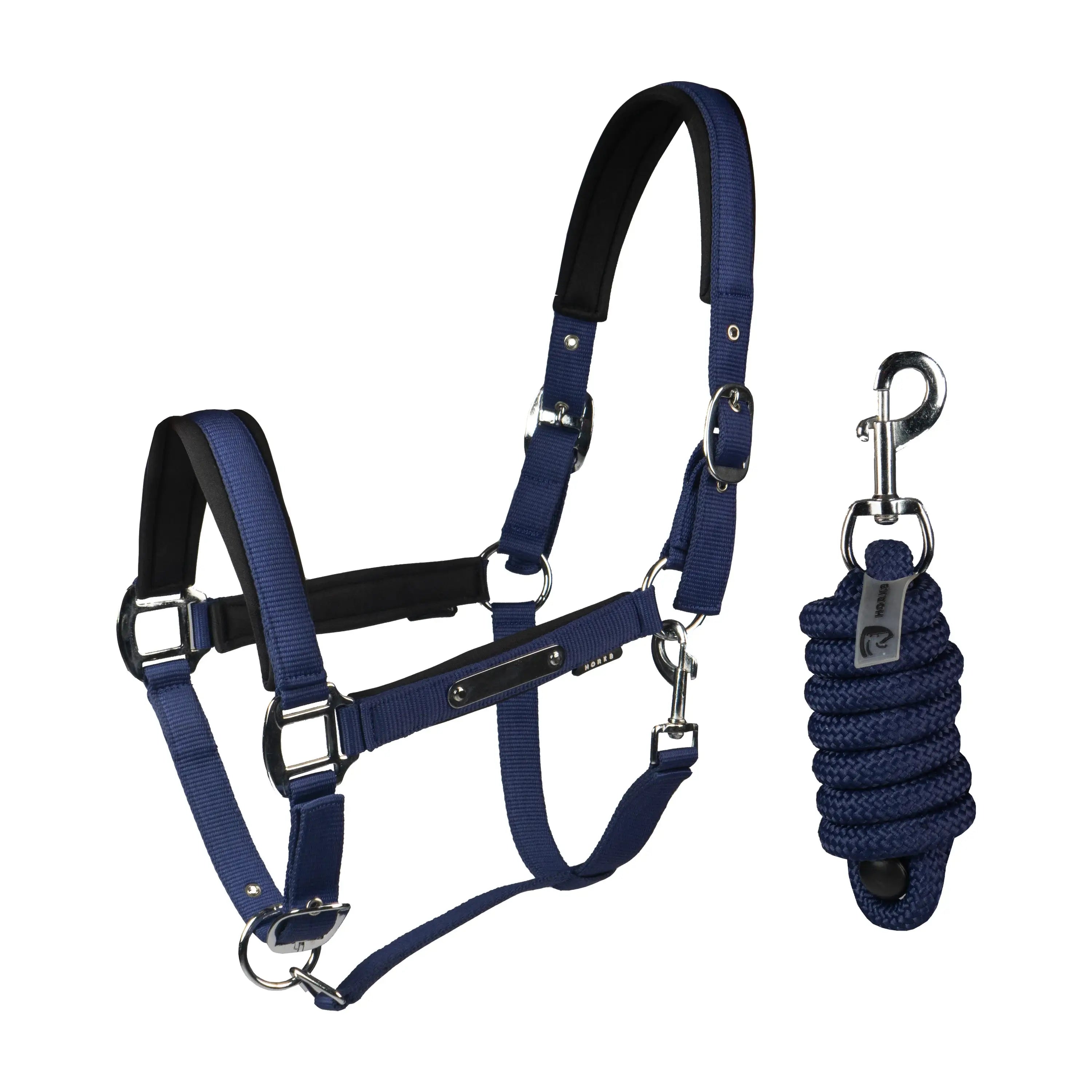 Horka Grimma & 200 cm grimskaft Classic Delight - Marinblå