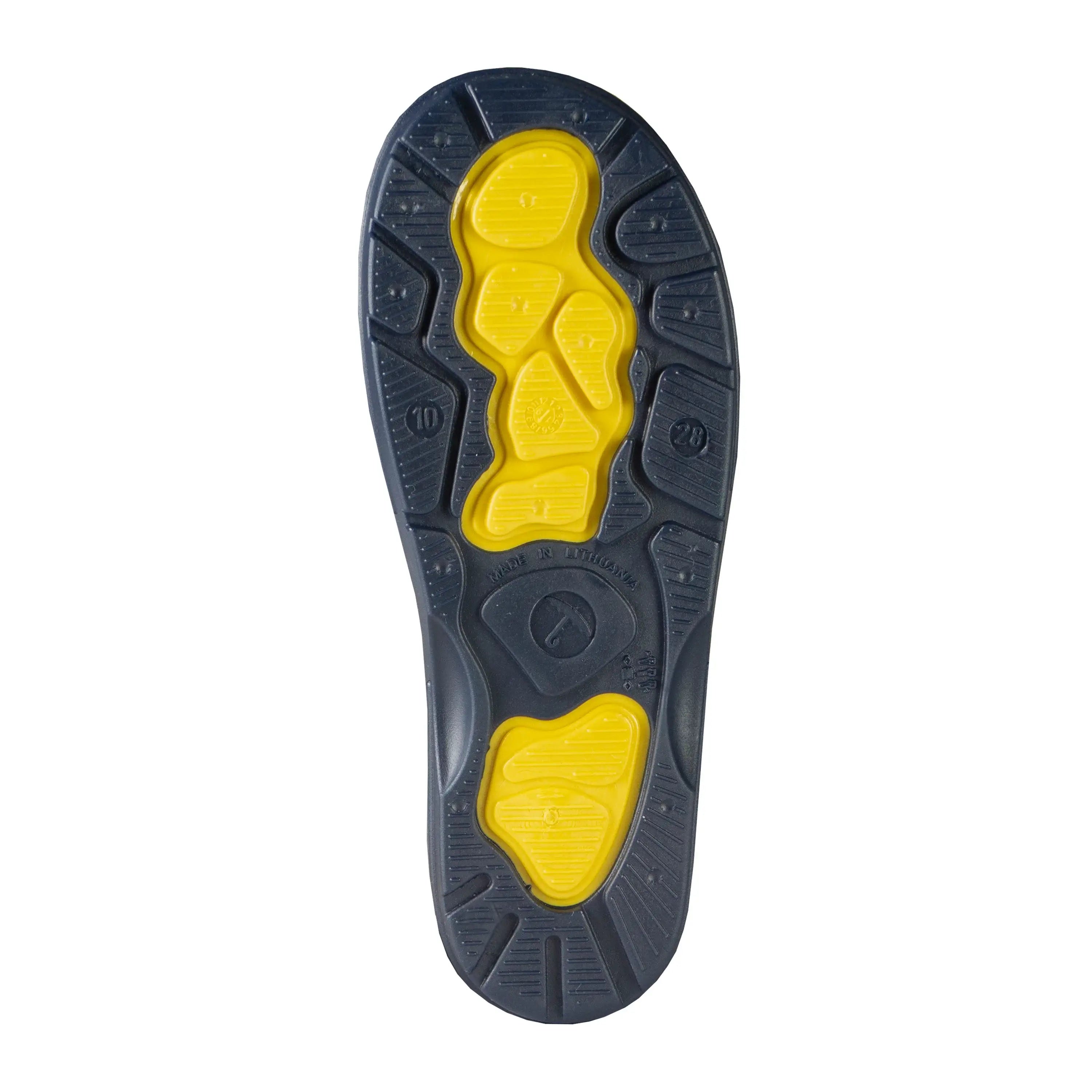 Horka Gummistövlar Barn - Gul med djurvänner