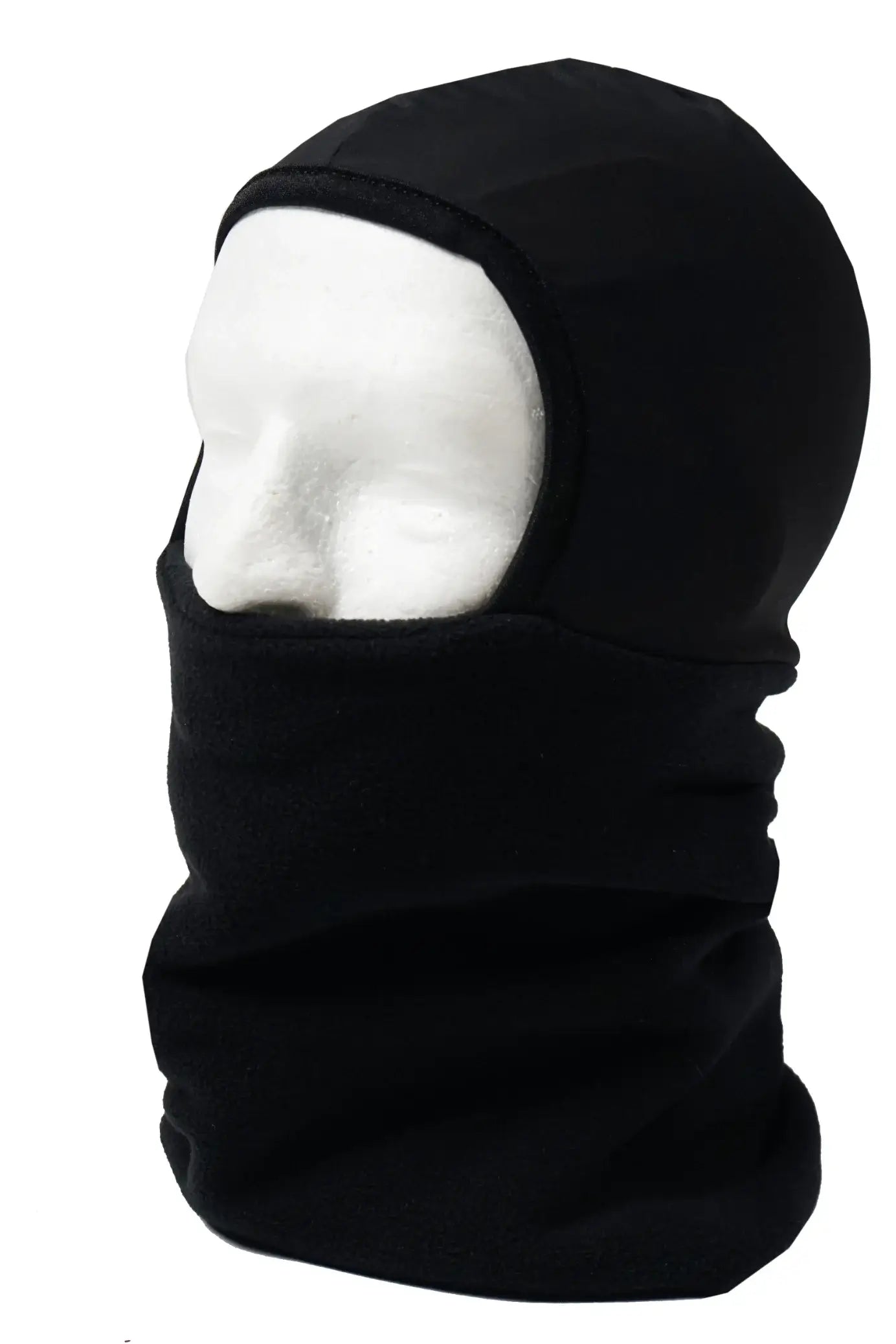 Horka Hjälmmössa med halskrage - Svart