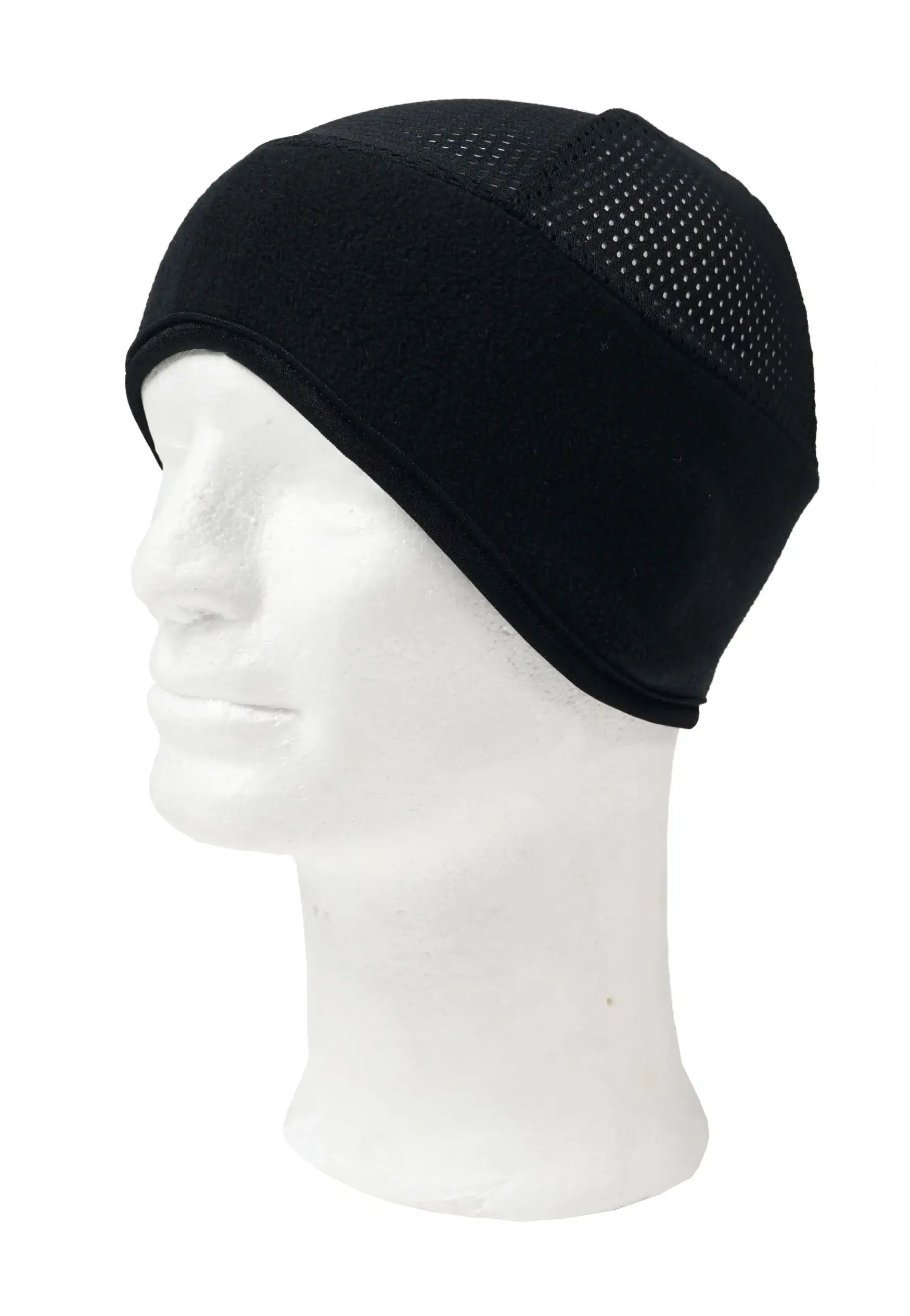 Horka hjälmmössa med öronvärmare - Svart