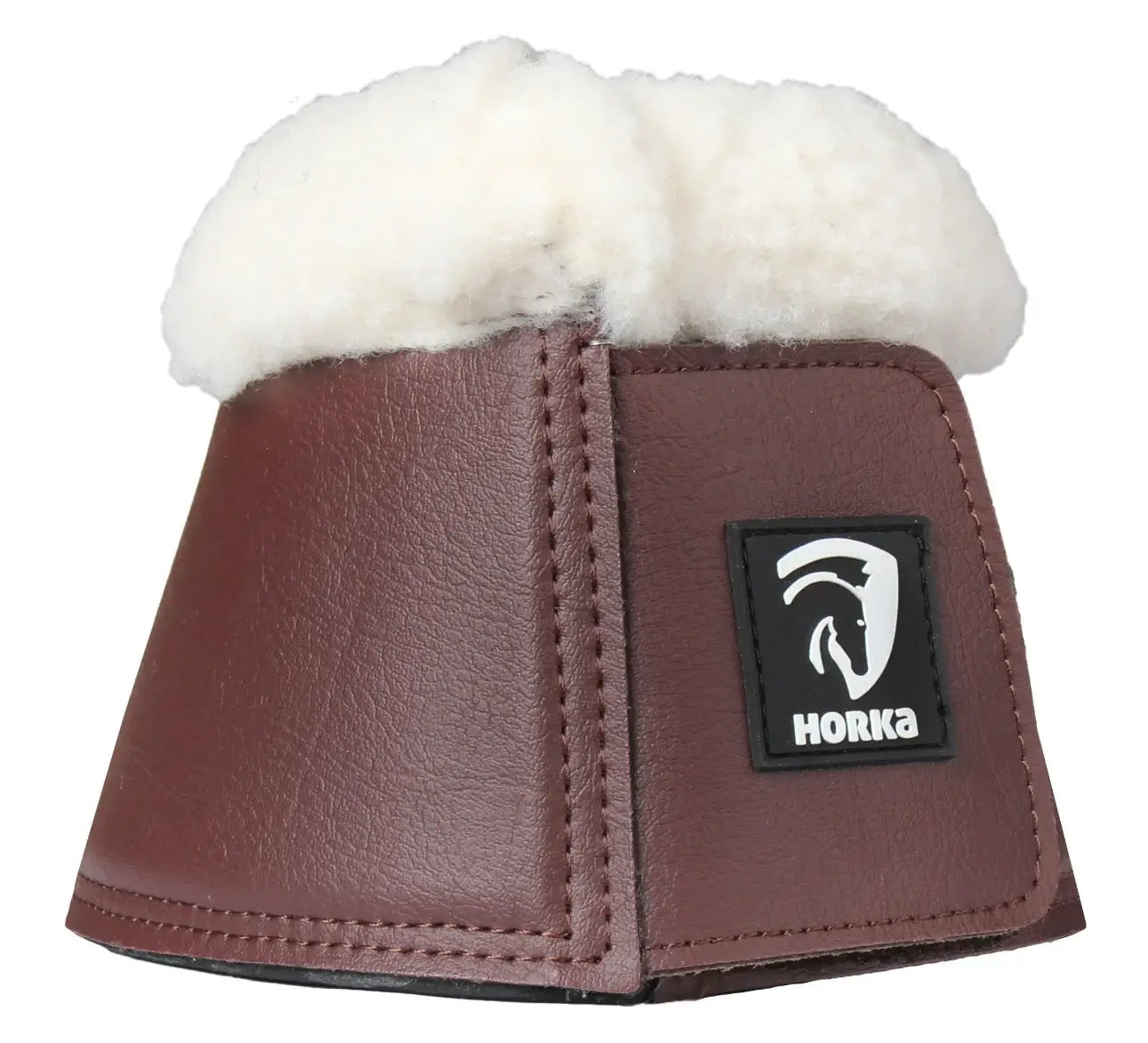 Horka Hovskydd med foder - Brun