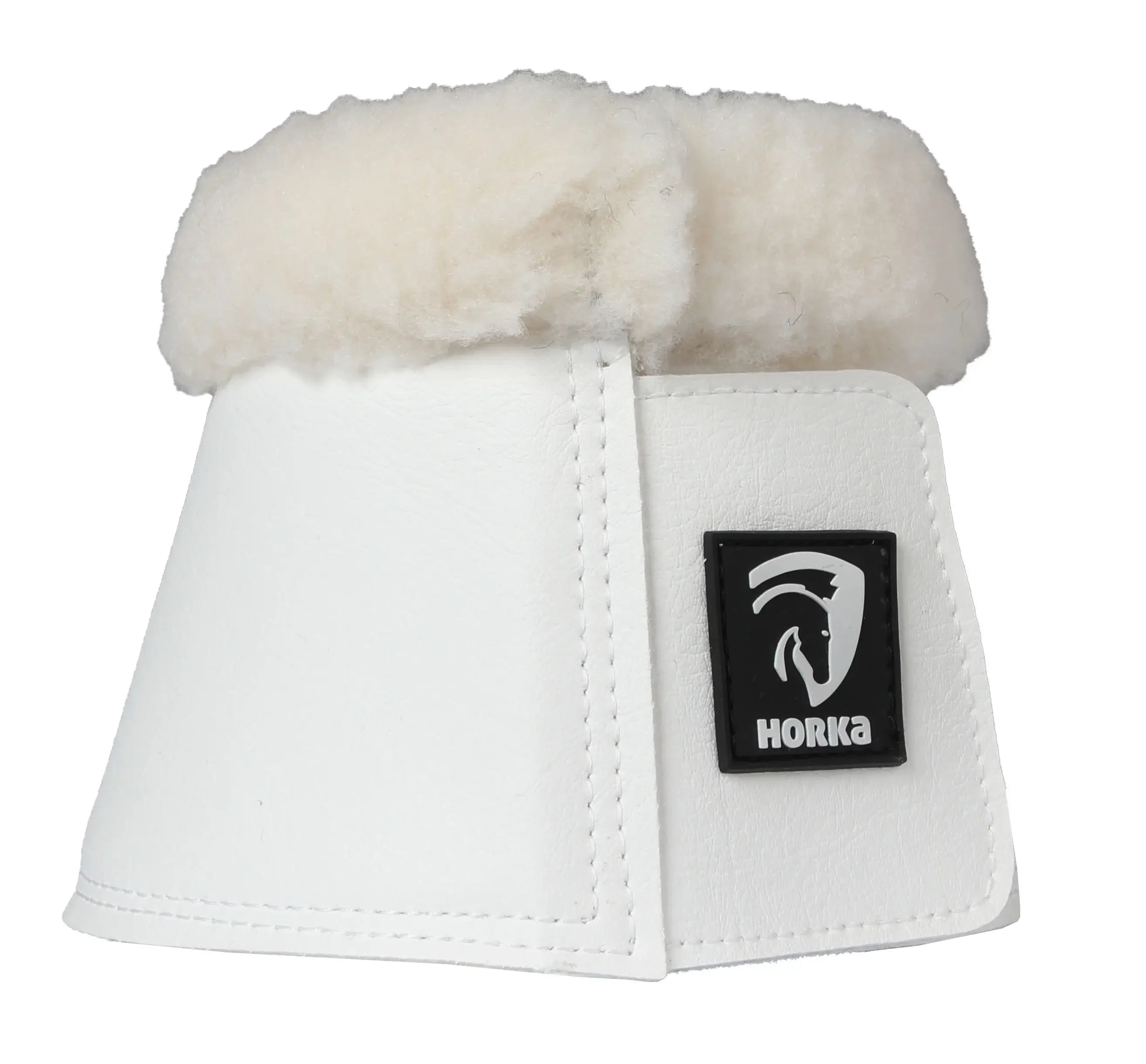 Horka Hovskydd med foder - Vit