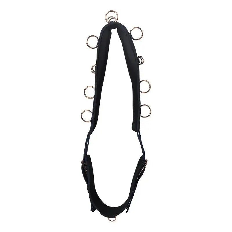 Horka Nylon longeringsgjord (Pony) - Marinblå