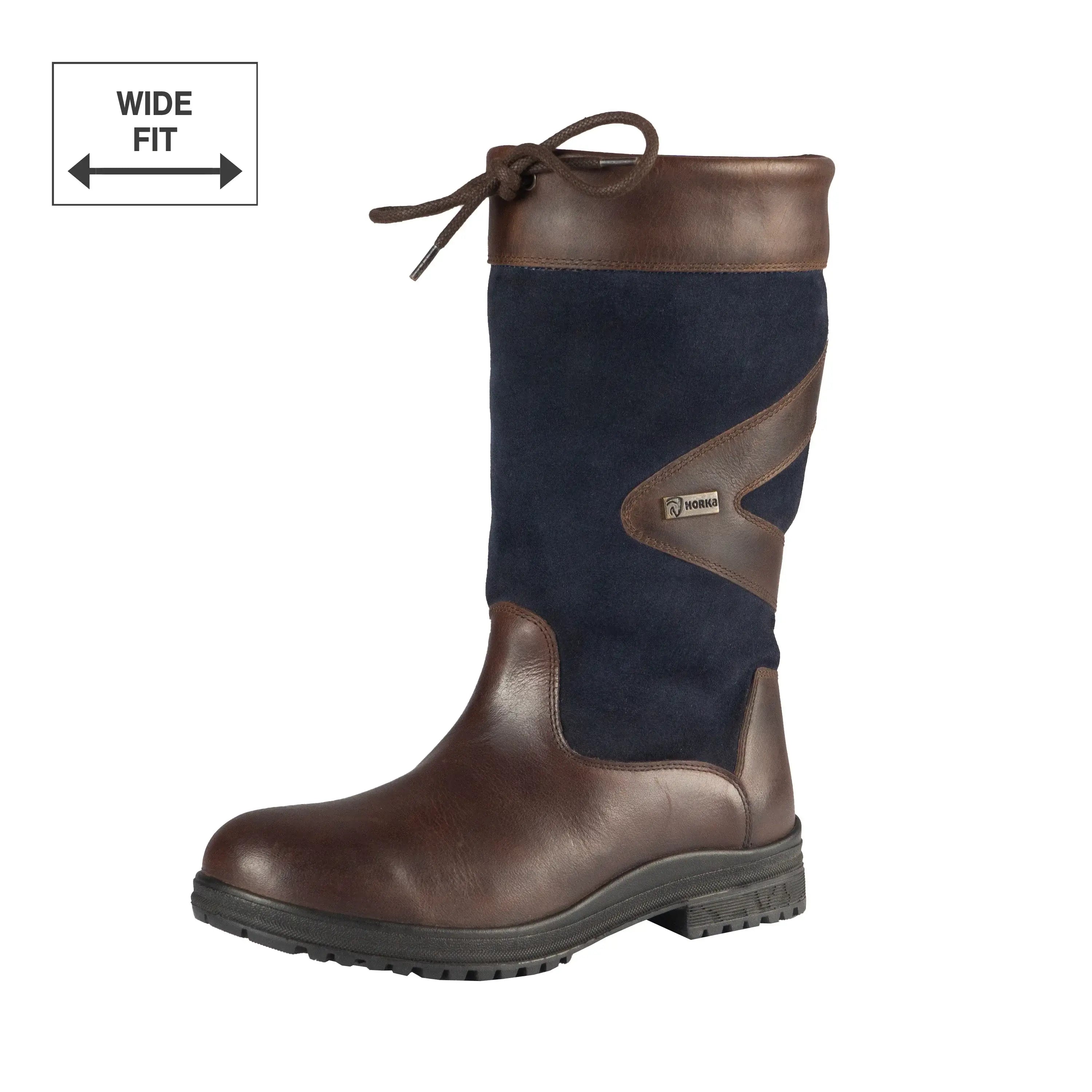 HorkaOutdoor Stövlar Greenwich (Wide) - Marinblå
