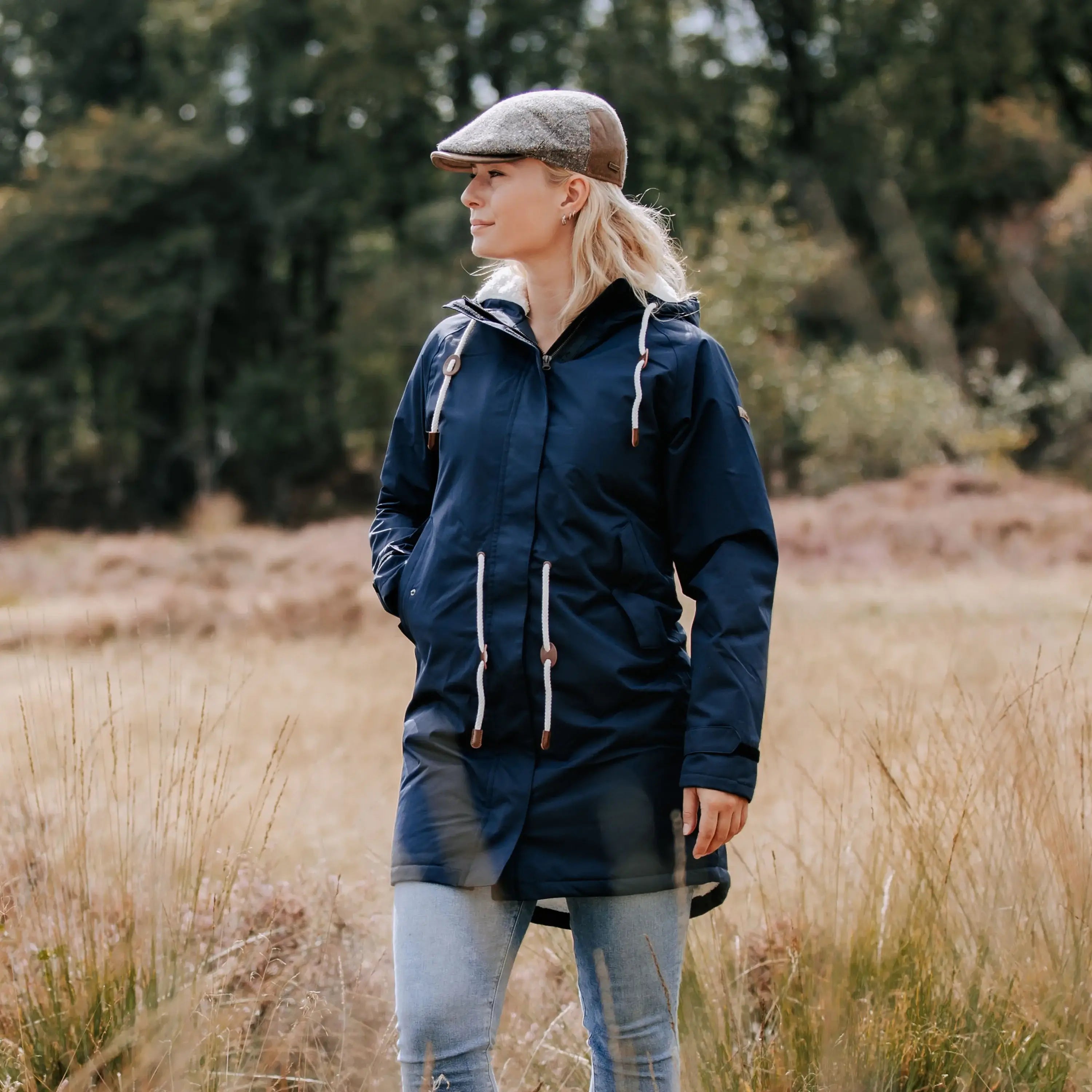 Horka Regnparka River - Marinblå