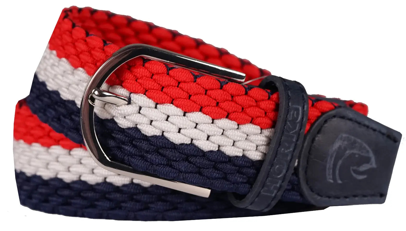 Horka Bälte Stretch Barn - Röd/Vit/Blå