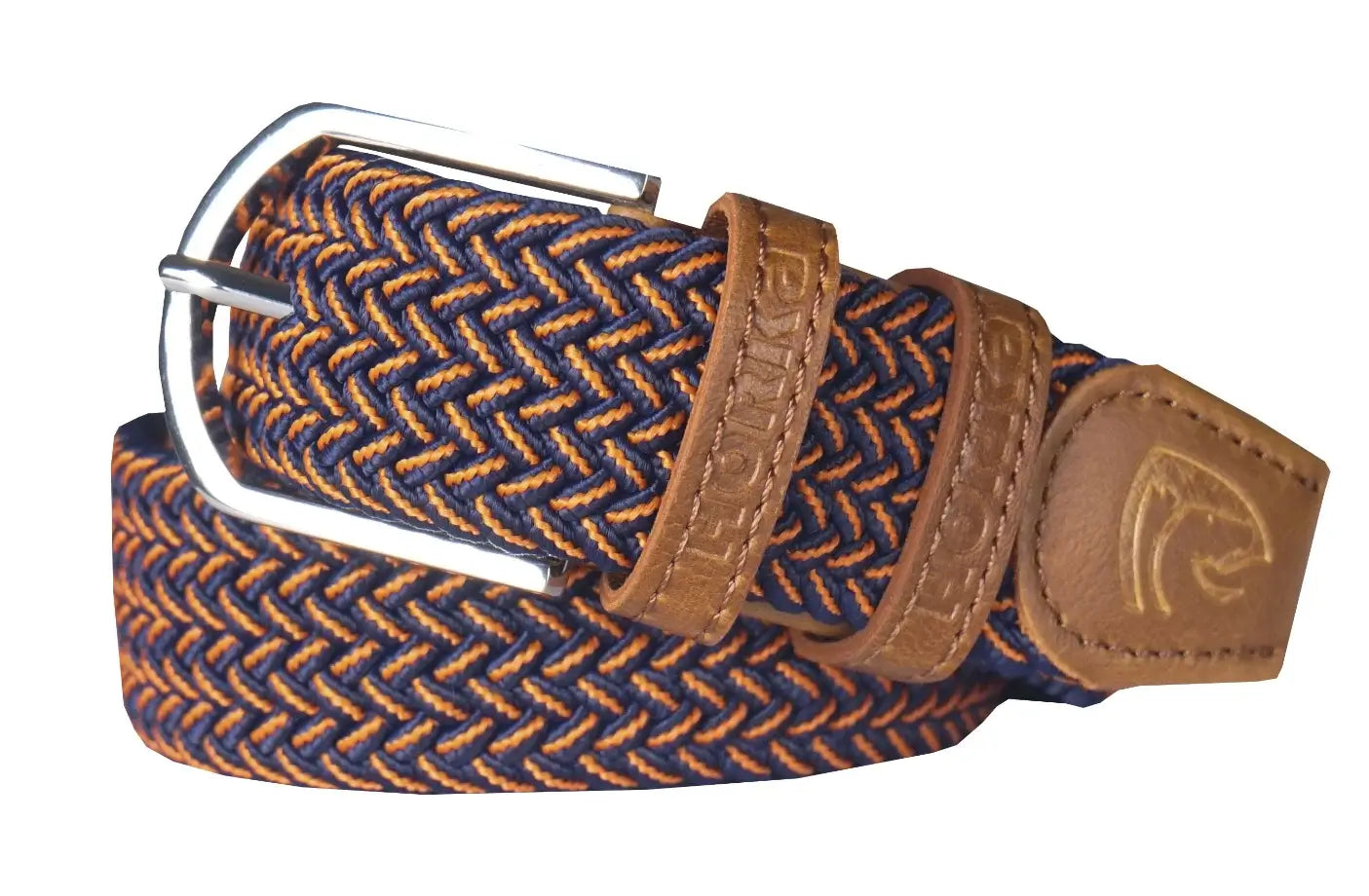 Horka Bälte Stretch - Marinblå/Orange