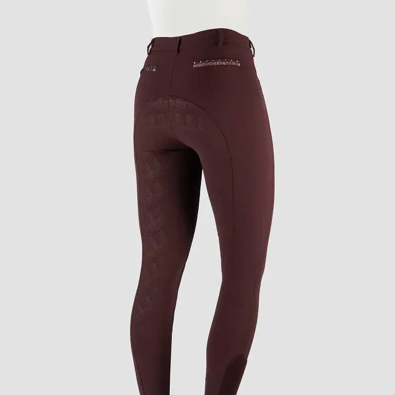 Horka Ridbyxor Alexa Barn - Röd/Brun