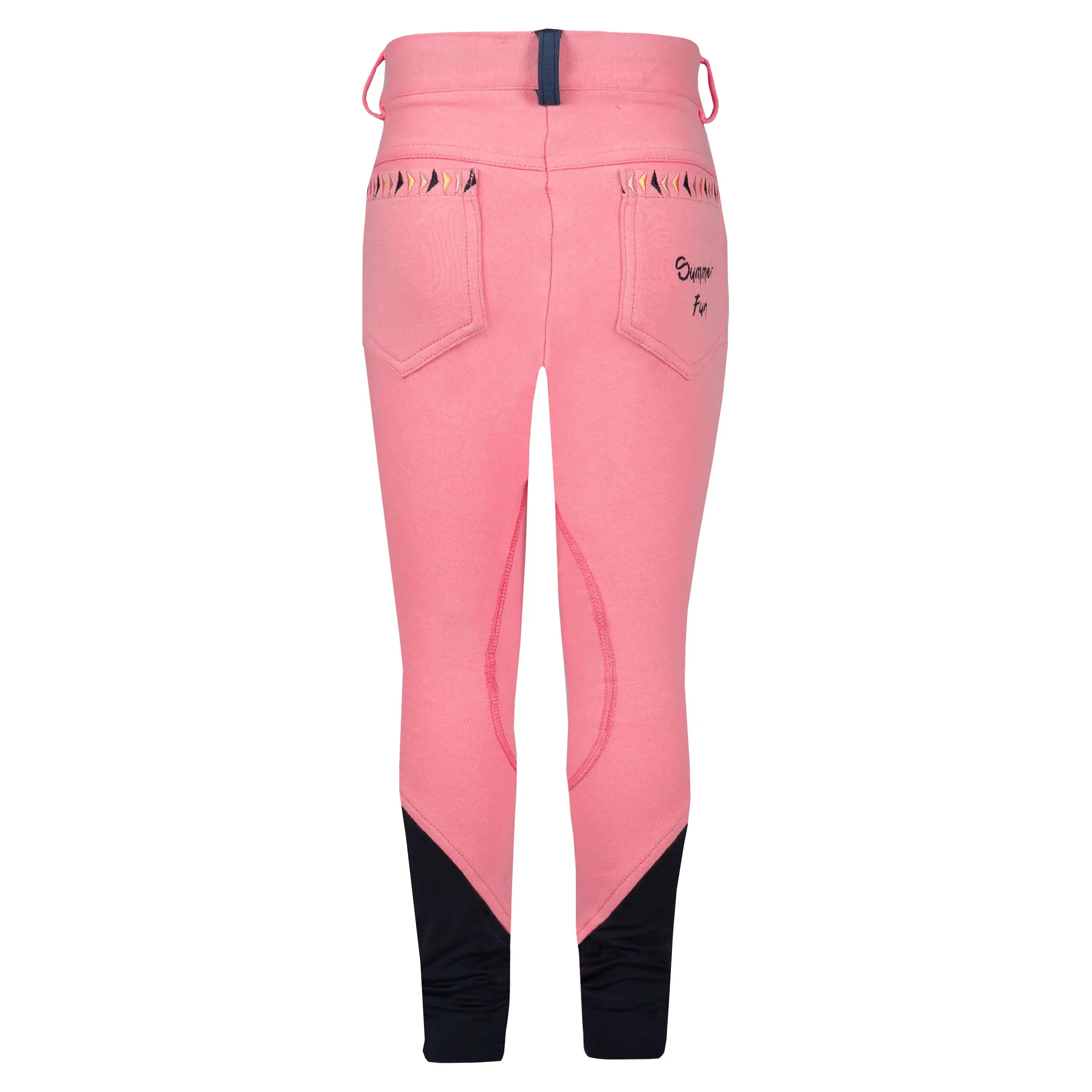 Horka Ridbyxor Presto Barn - Rosa/svart