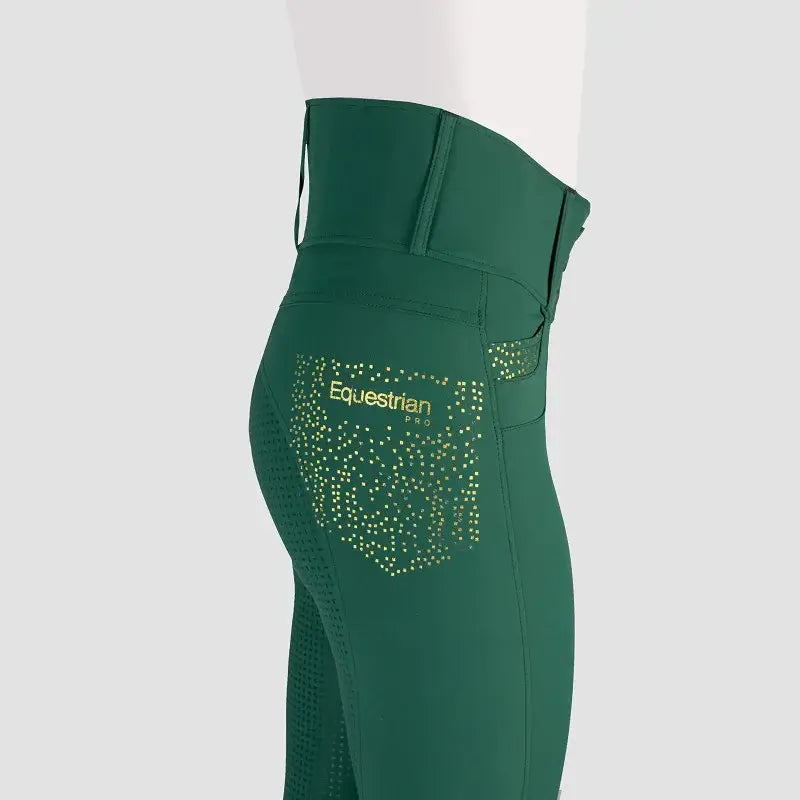 Horka Ridbyxor Elegance Dam - Grön