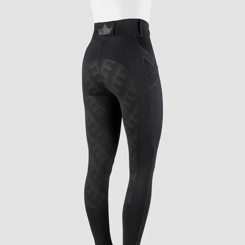 Horka Ridtights Momentum Barn - Svart