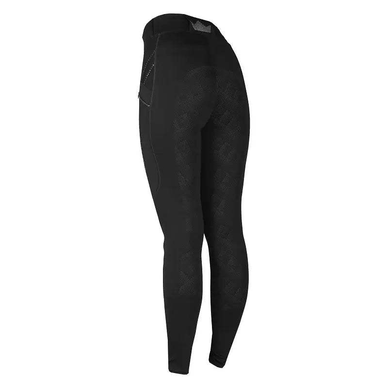 Horka Ridtights Momentum Barn - Svart