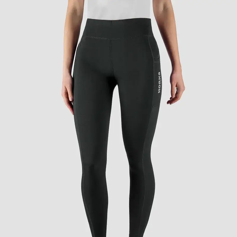 Horka Ridtights Originals Barn - Svart
