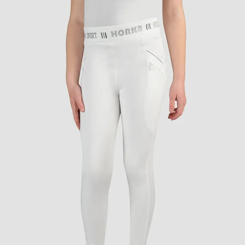 Horka Ridtights Jubilee Barn - Vit