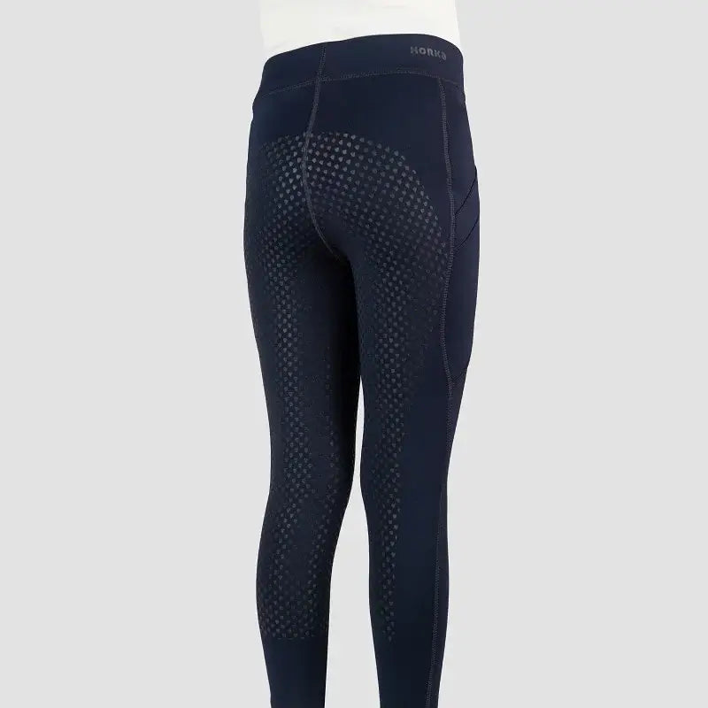 Horka Ridtights Kate Barn - Marinblå