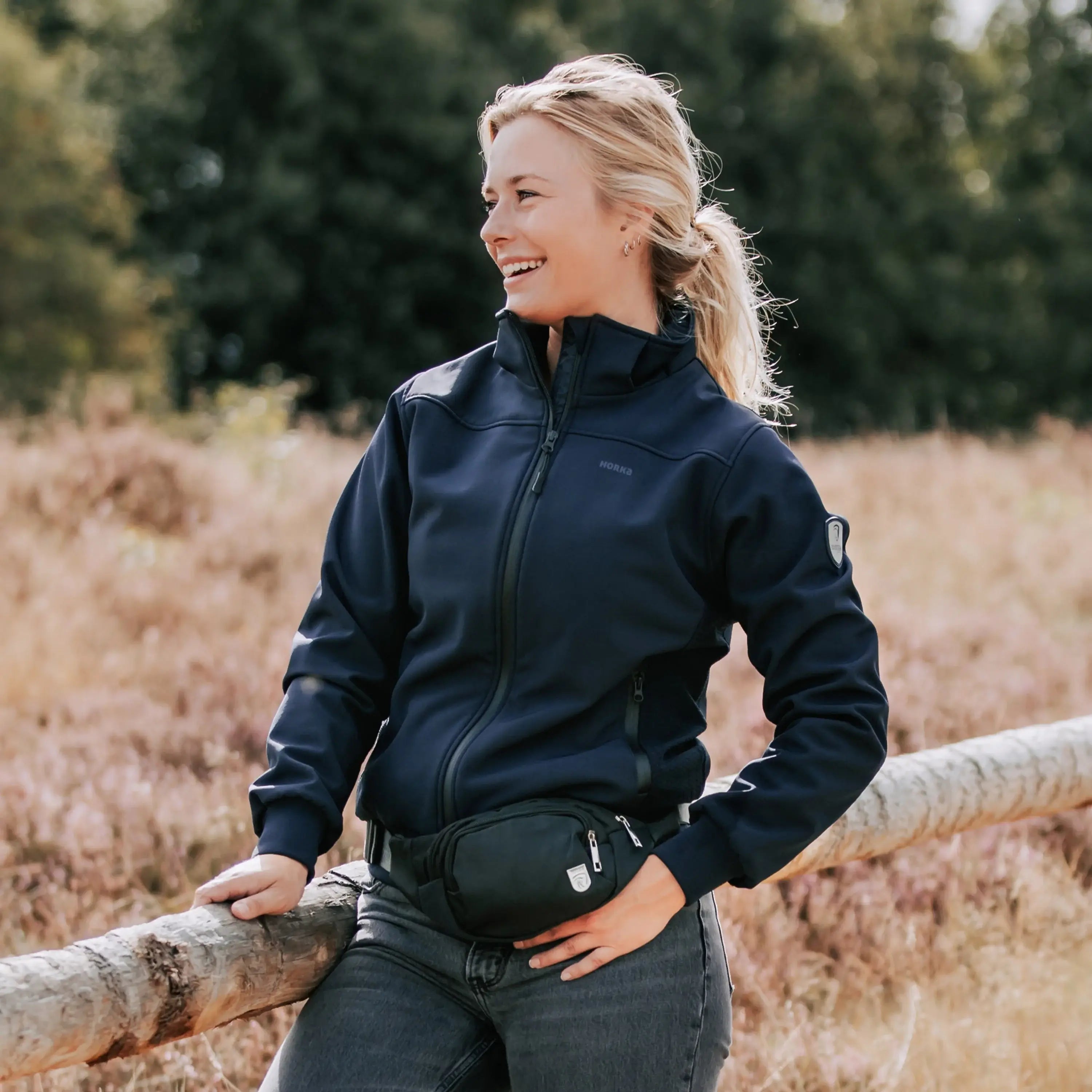 Horka Softshelljacka Epic - Marinblå