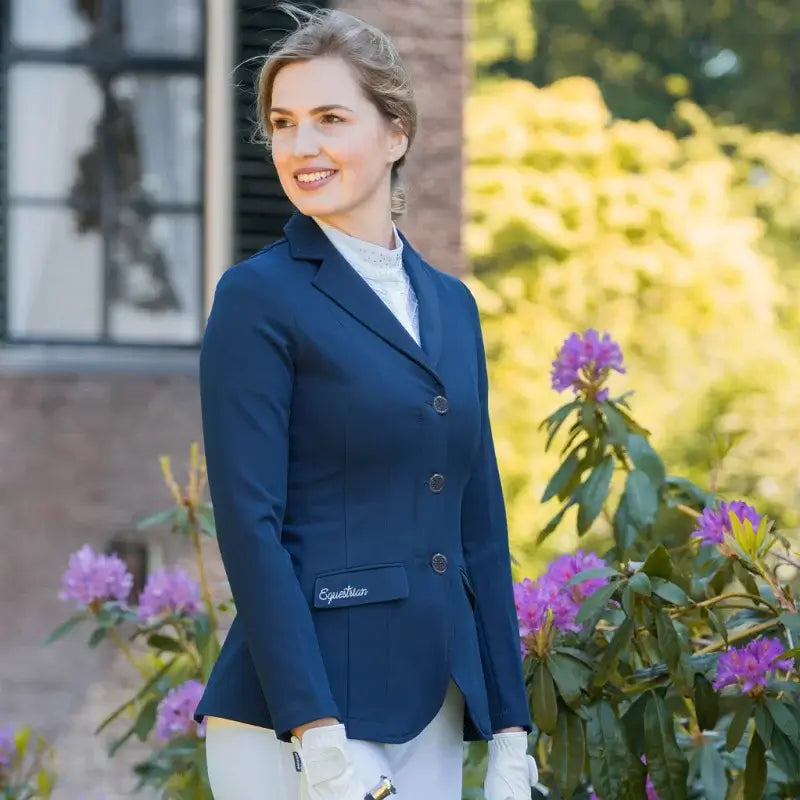 Horka Tävlingskavaj Majestic Barn - Marinblå