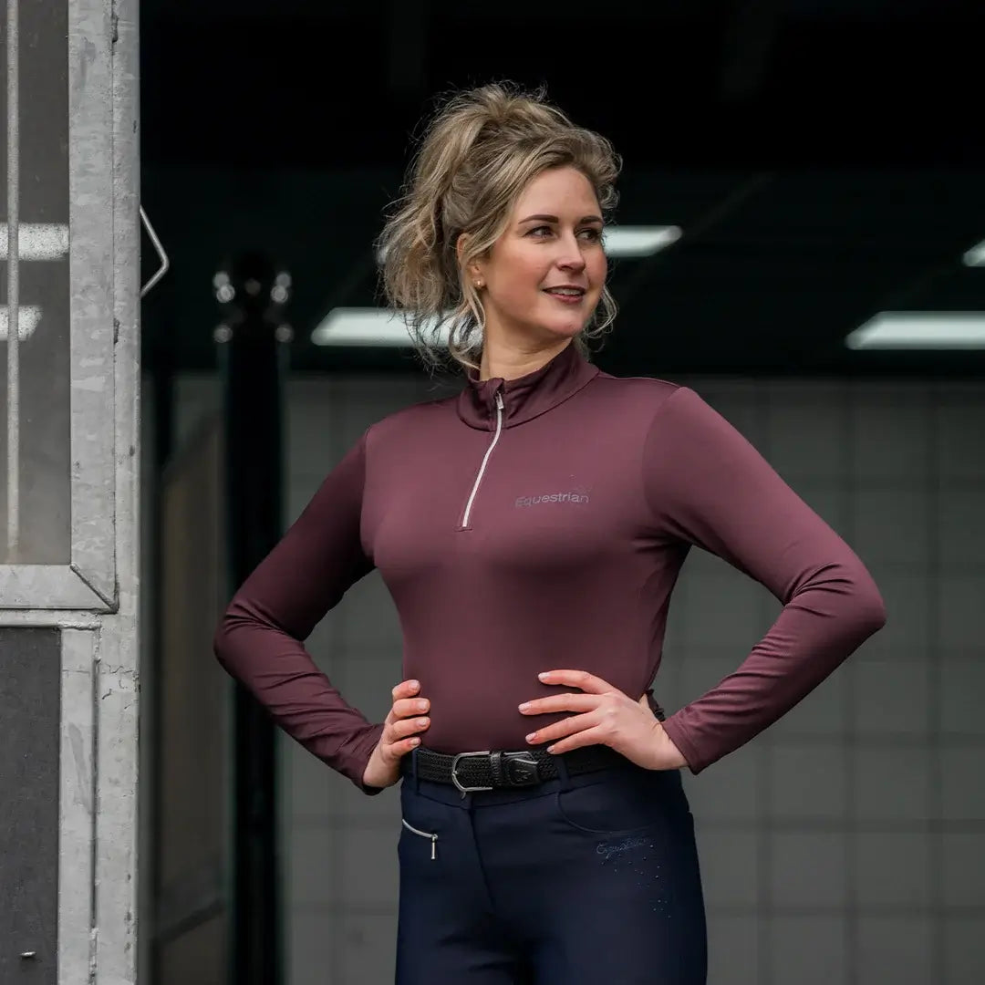 Horka Träningströja Grace EP - Burgundy