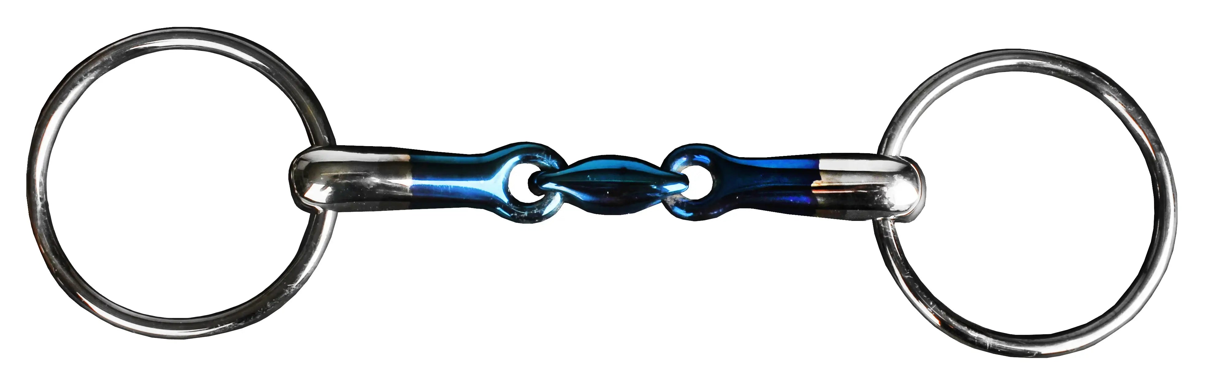 Horka Tredelat bett med lösa ringar i sweet iron 16mm