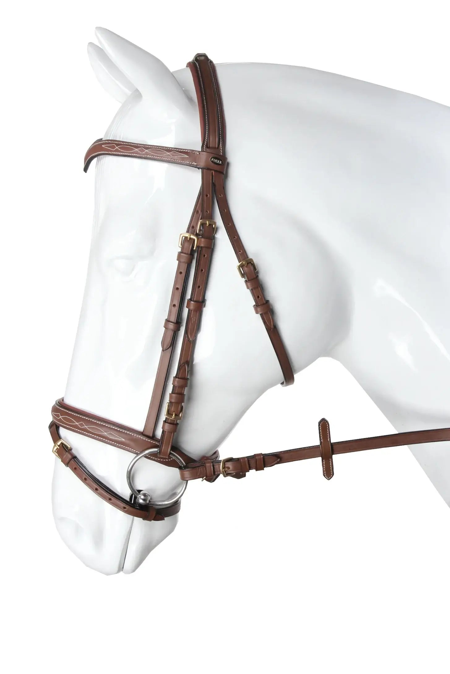 Horka Träns Verdi - Brun/Guld