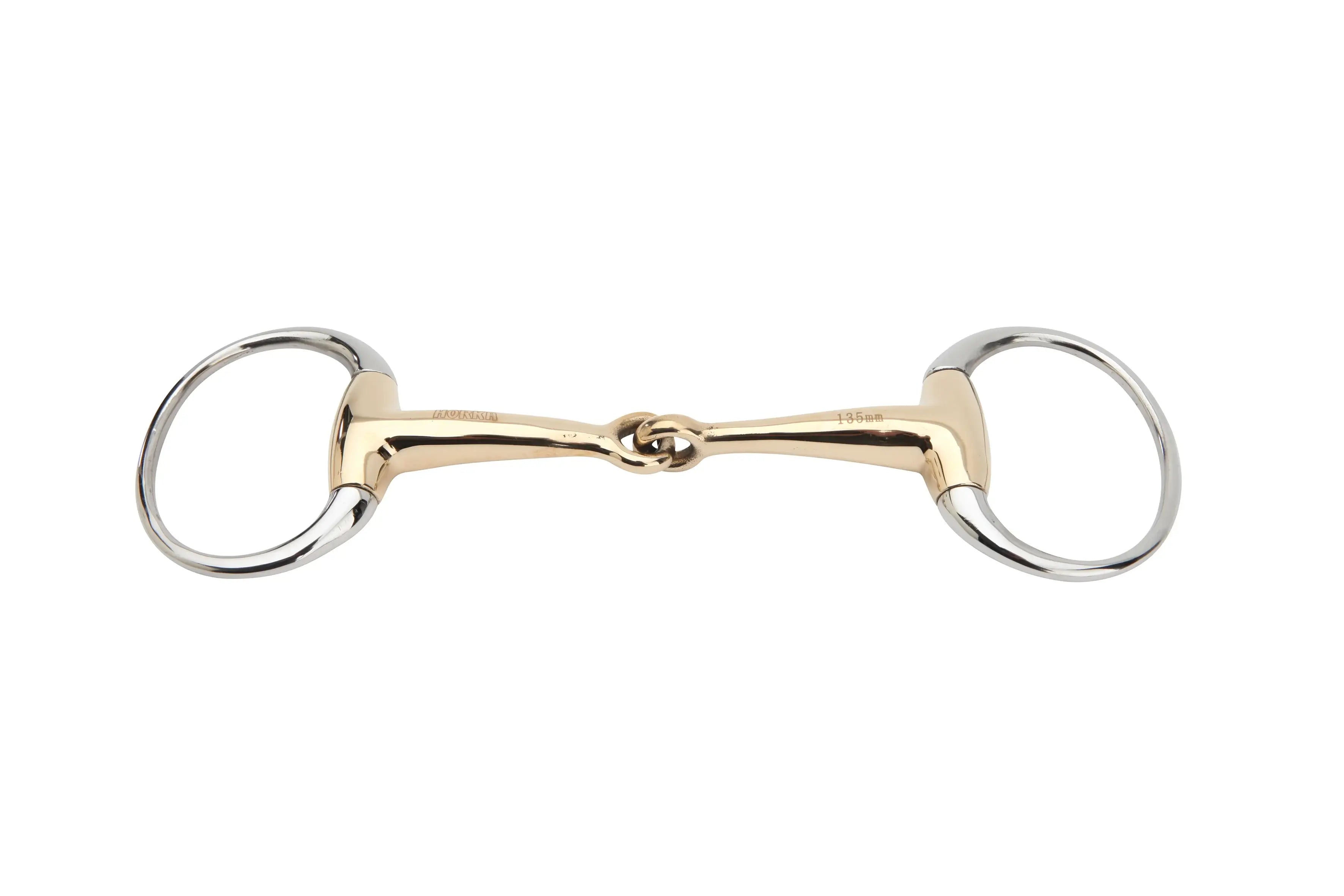 Horka Tvådelat eggbett 18mm med ringar 55/70mm solid