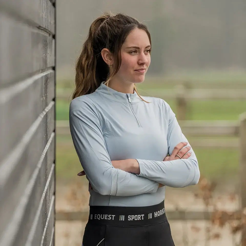 Horka Underställströja Platinum - Ljusblå