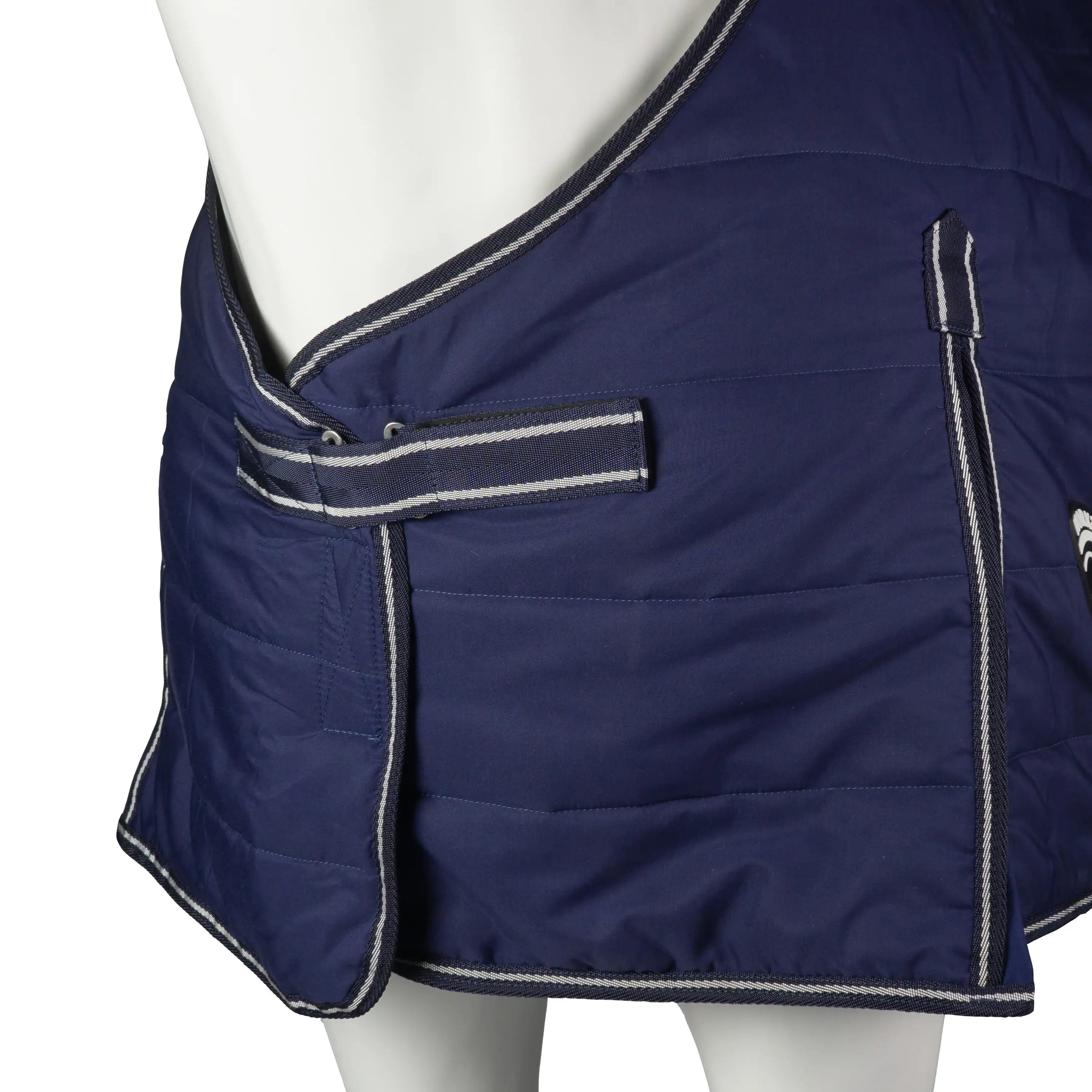 Horka Undertäcke med fleecefodrad manke 200g - Marinblå