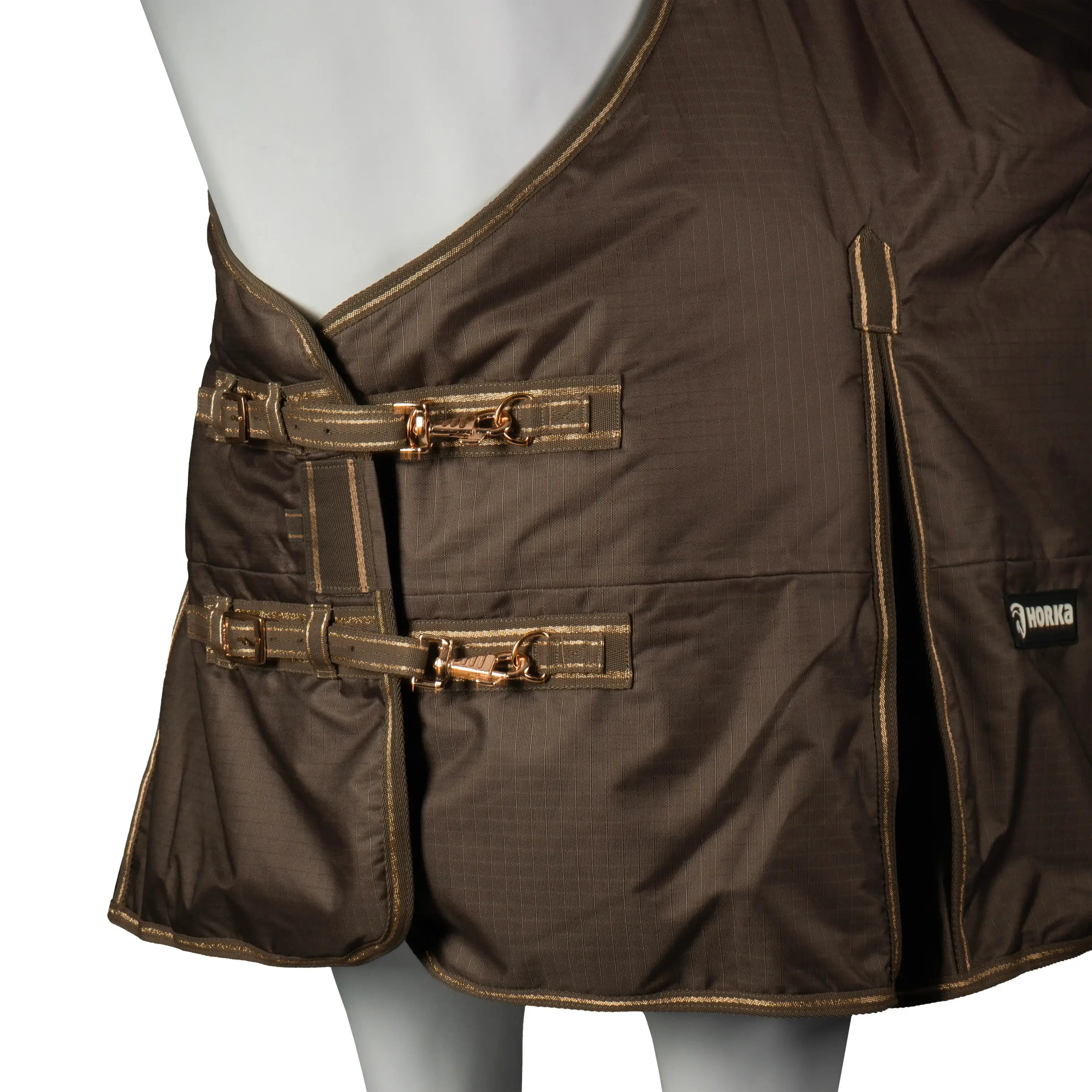 Horka Utetäcke DekenDime 600D 200g - Brun/Grön