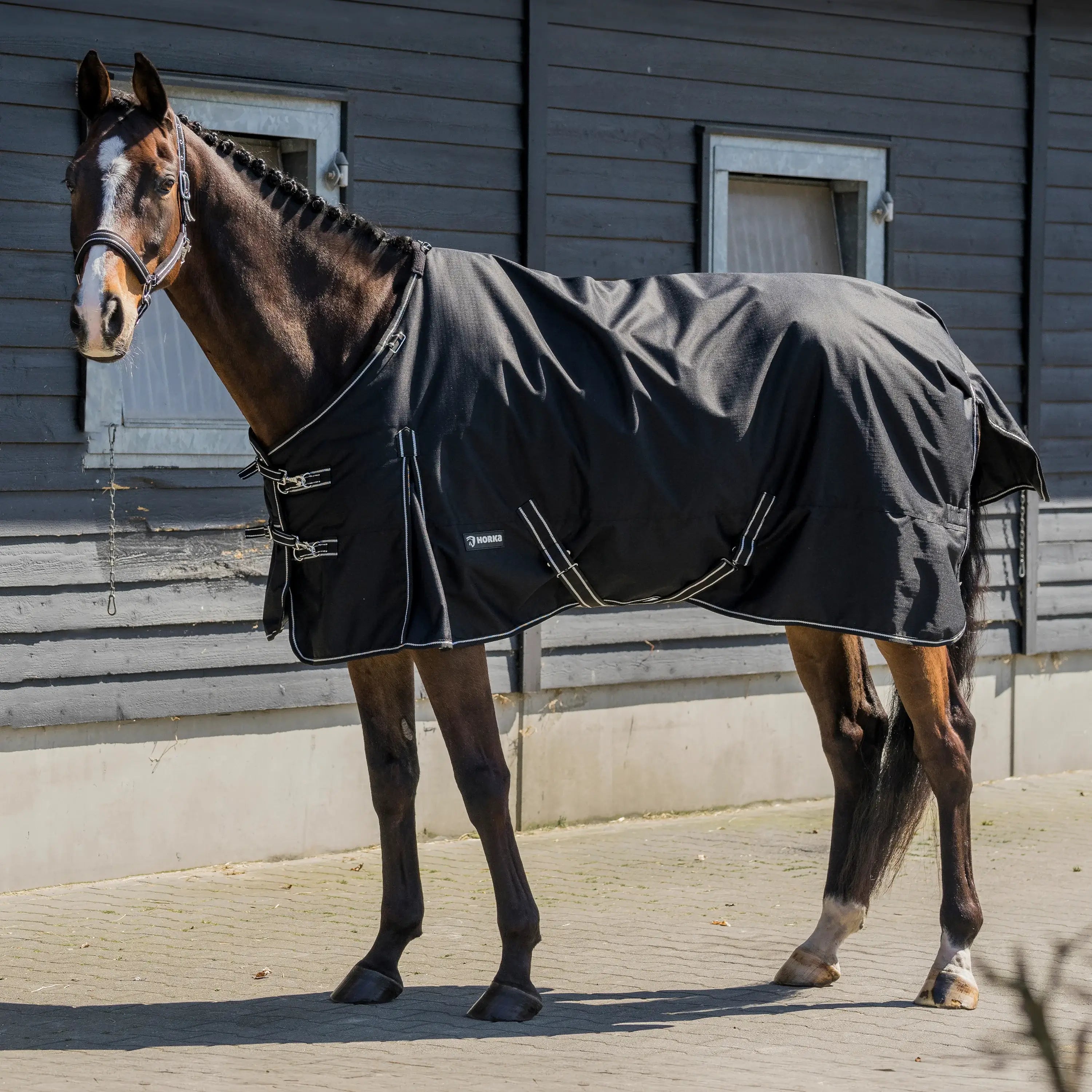 Horka Utetäcke DekenDime 600D 200g - Svart