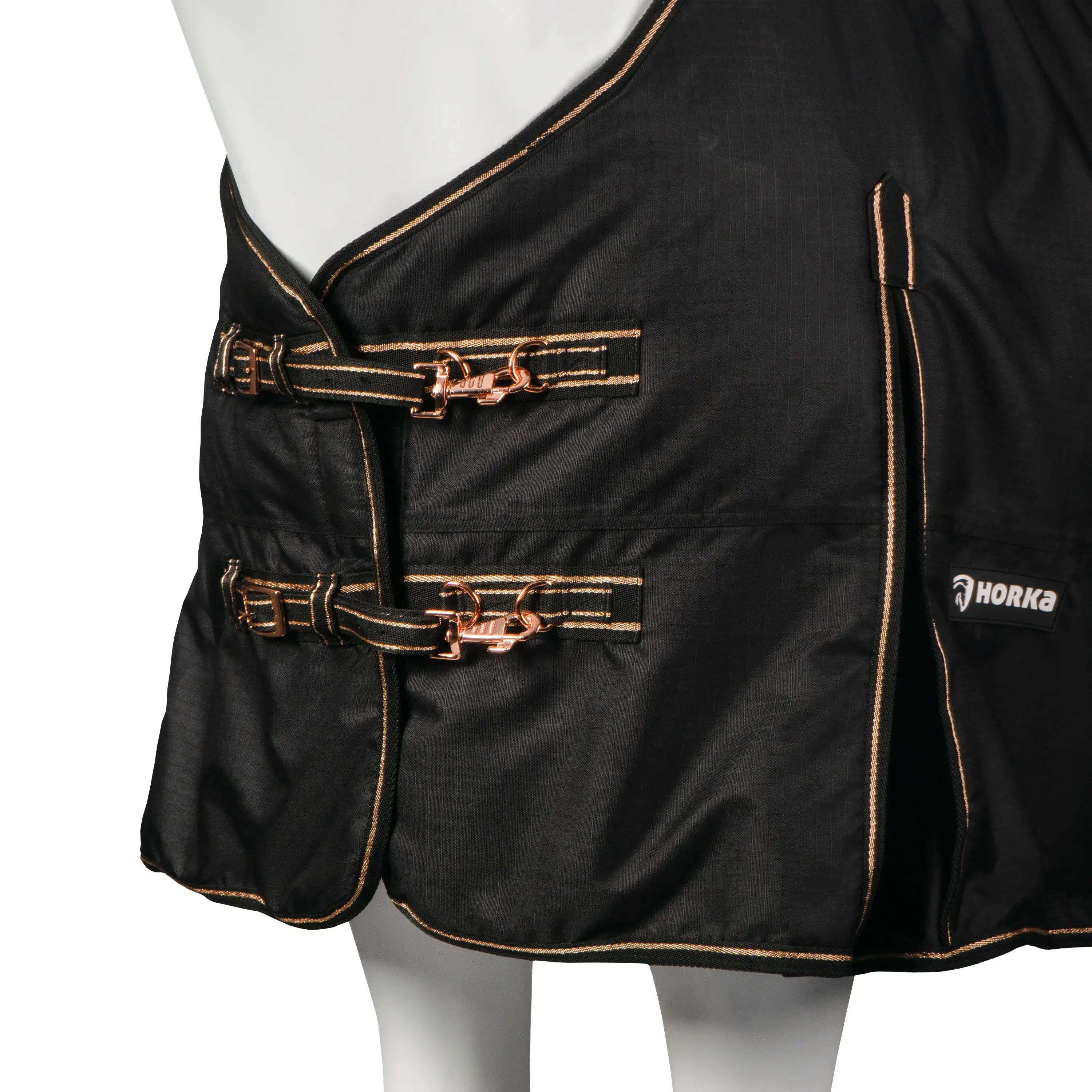 Horka Utetäcke DekenDime 600D 200g - Svart/Rosé