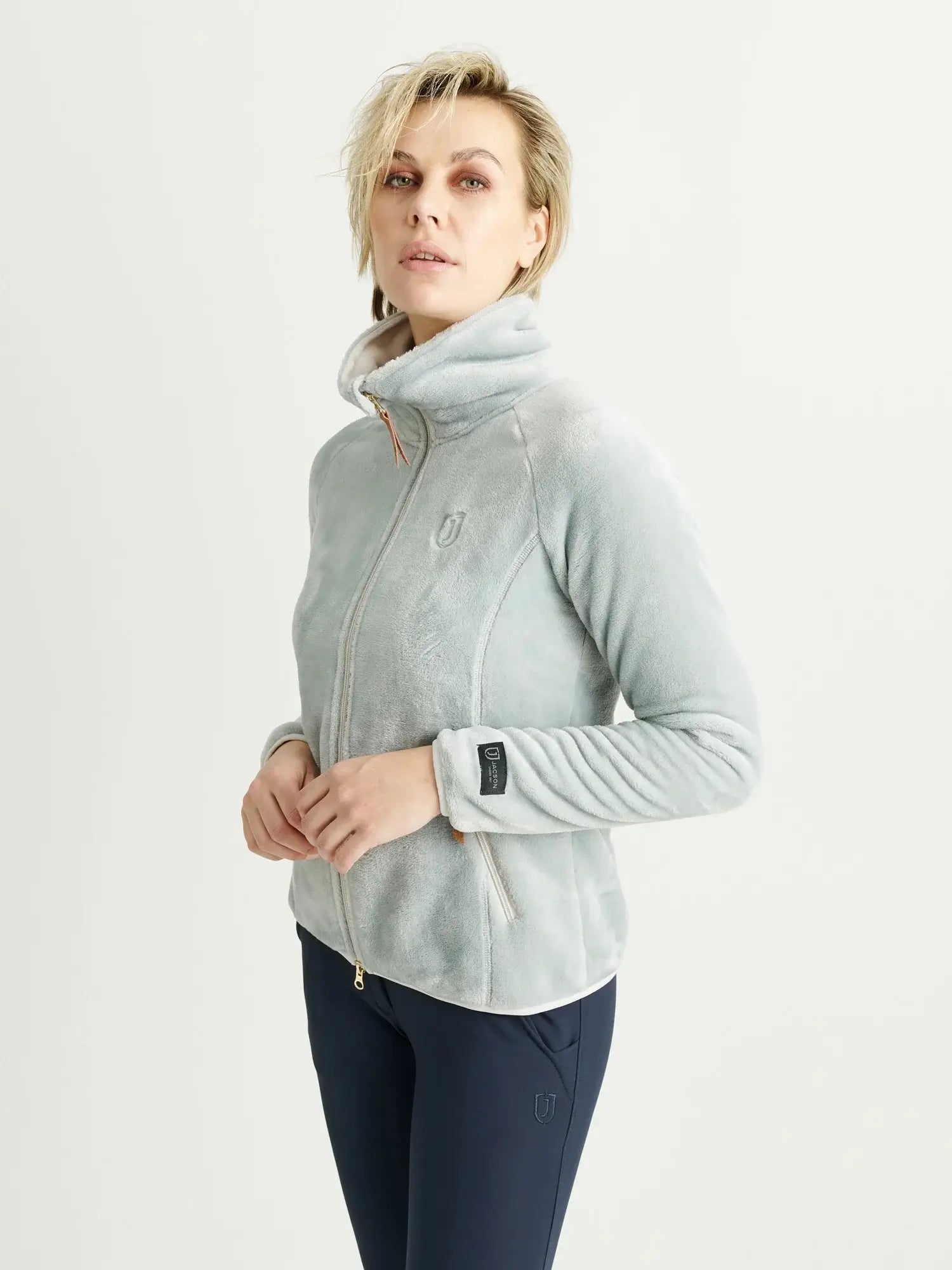 Jacson Dagmar Softpiletröja - Blå